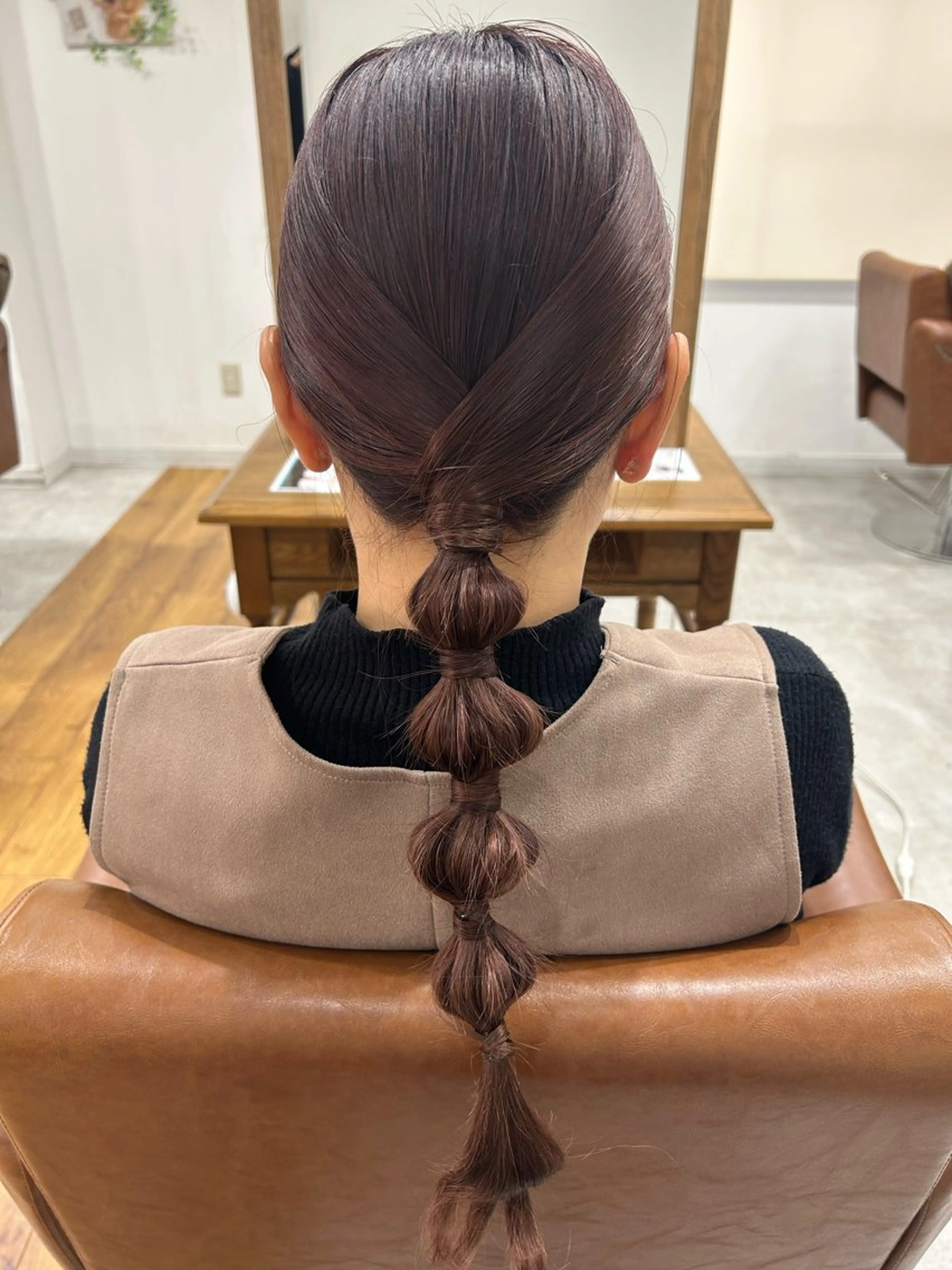 ロング カラー ヘアアレンジ 町田 未希のヘアスタイル