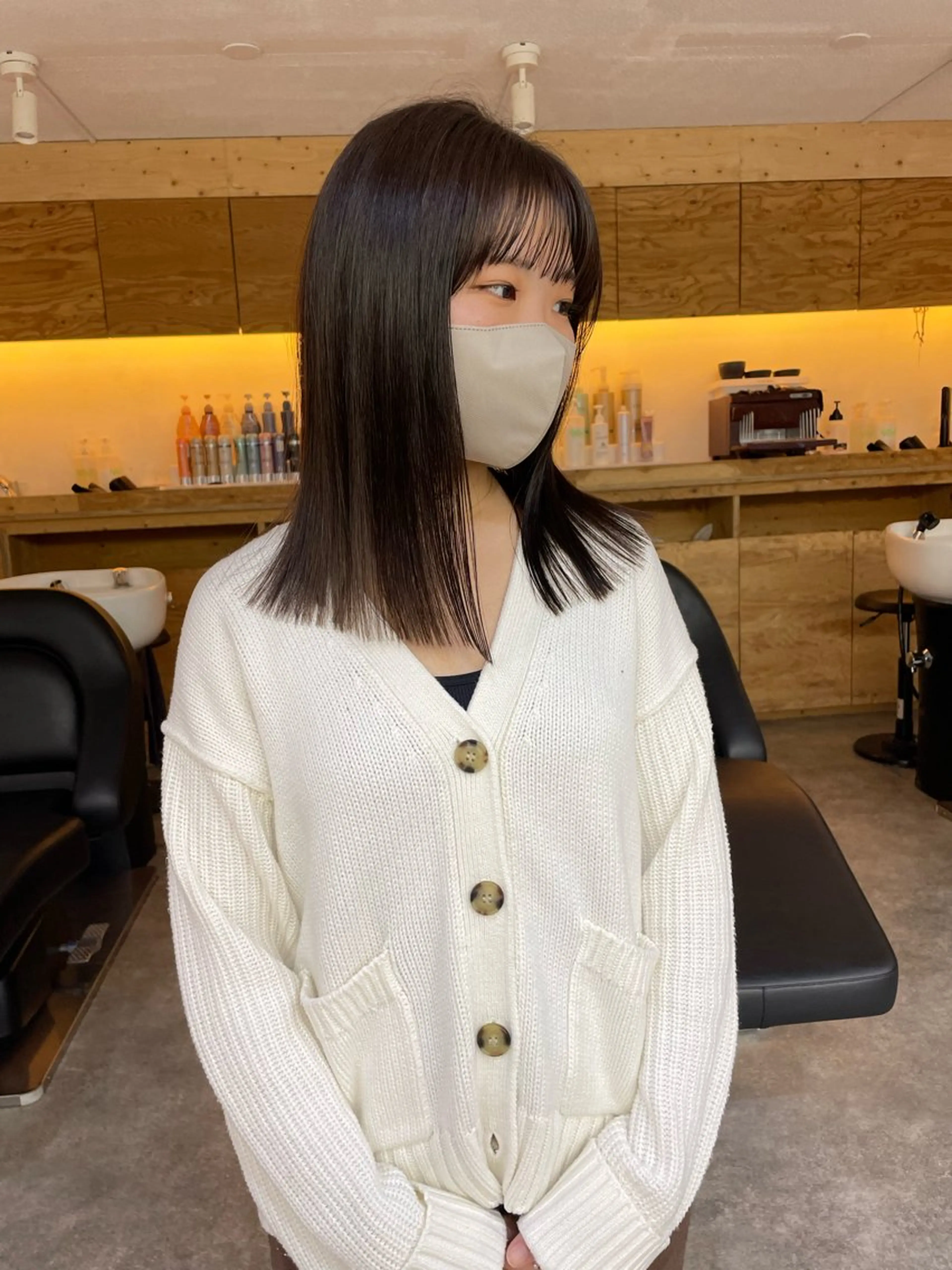 ミディアム sakura🌸 レイヤー/韓国ヘアのヘアスタイル