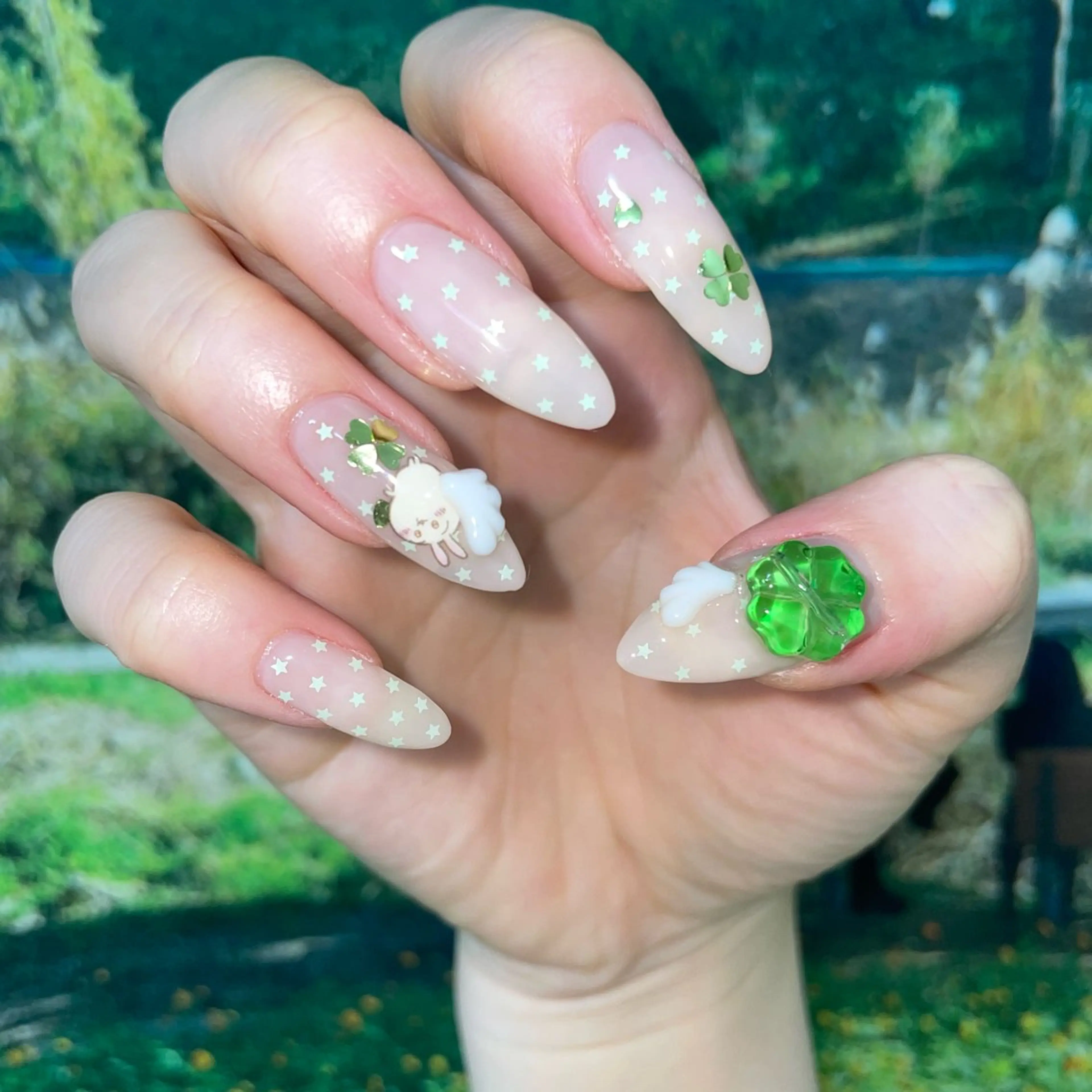 ネイル ハンドネイル GO TODAY 吉祥寺Glint所属・うの 韓国ﾈｲﾙ໒꒱⋆⭒˚のネイルデザイン