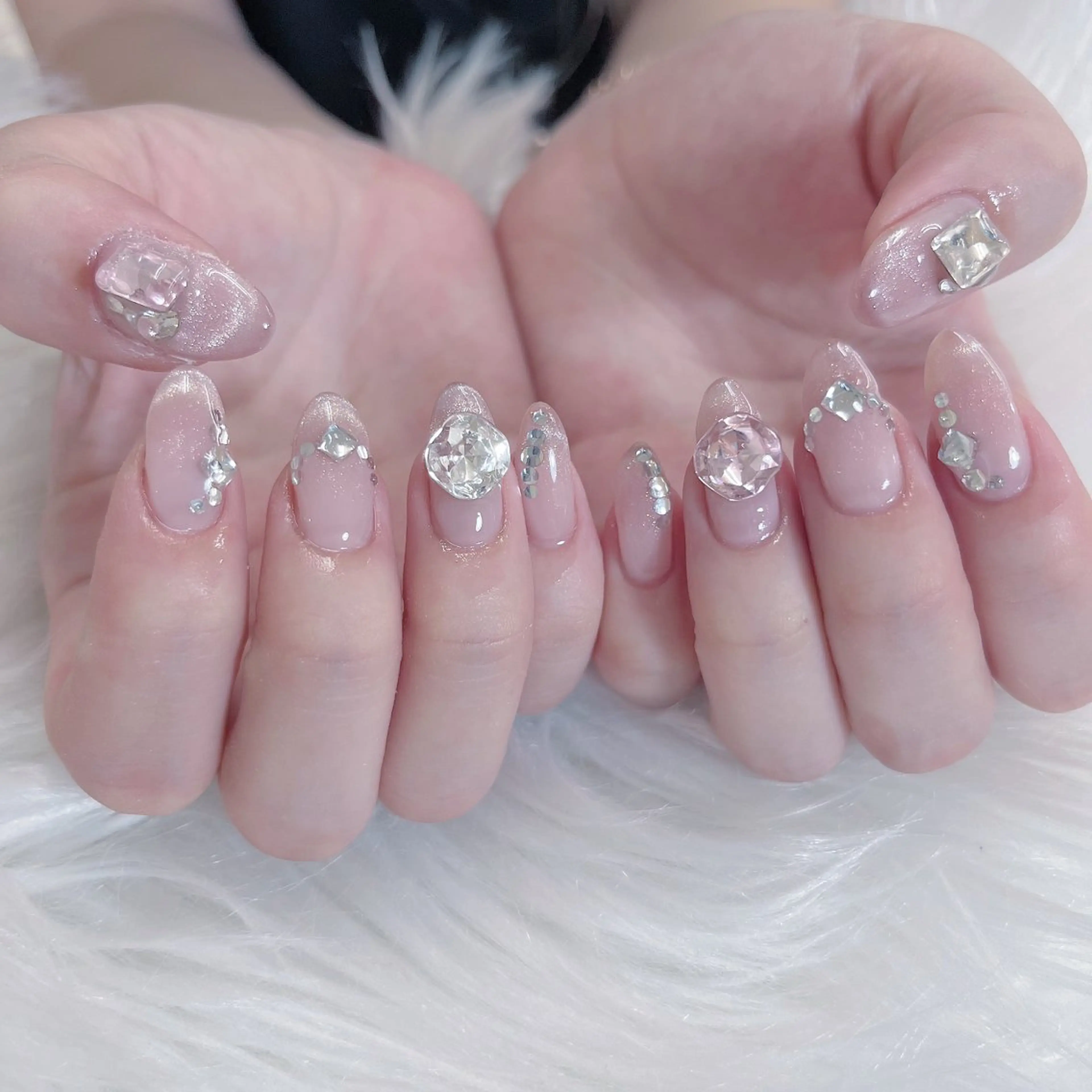 ネイル マグネットネイル ハンドネイル Maya 🧊🫧‪のネイルデザイン