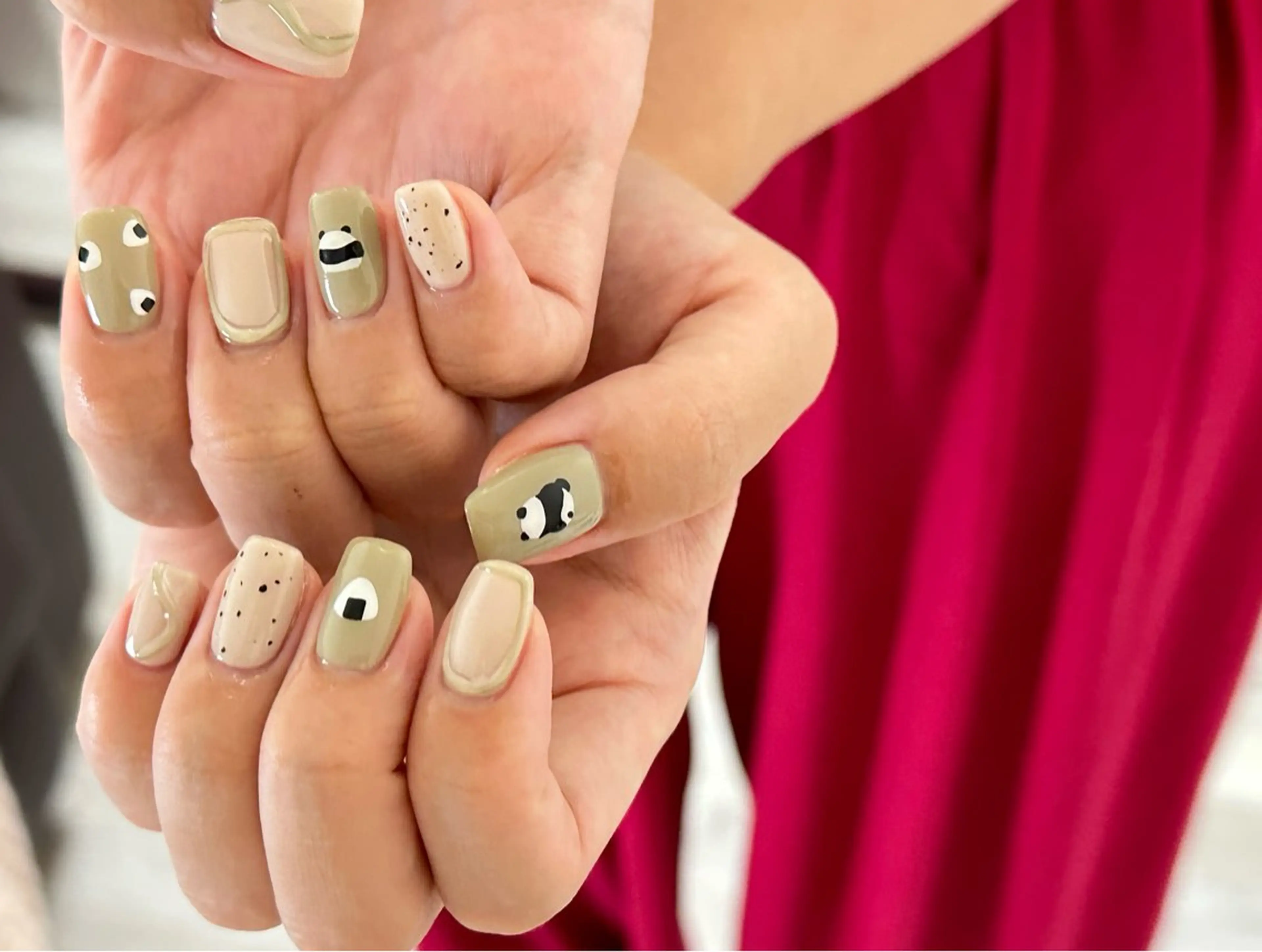 ネイル ハンドネイル three 0 nail spaceのネイルデザイン