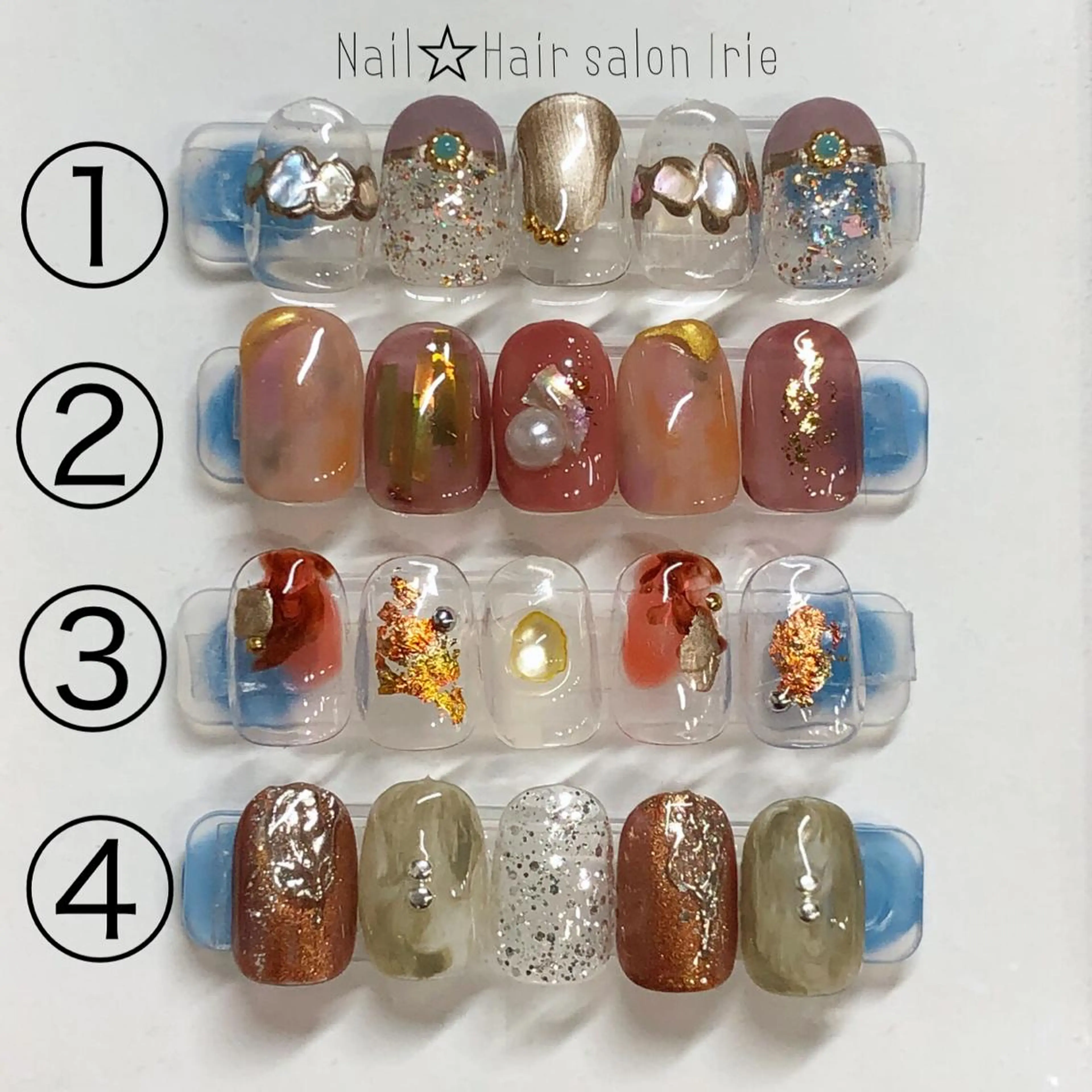 ネイル Hair salon Irie所属・與儀 知佳のネイルデザイン