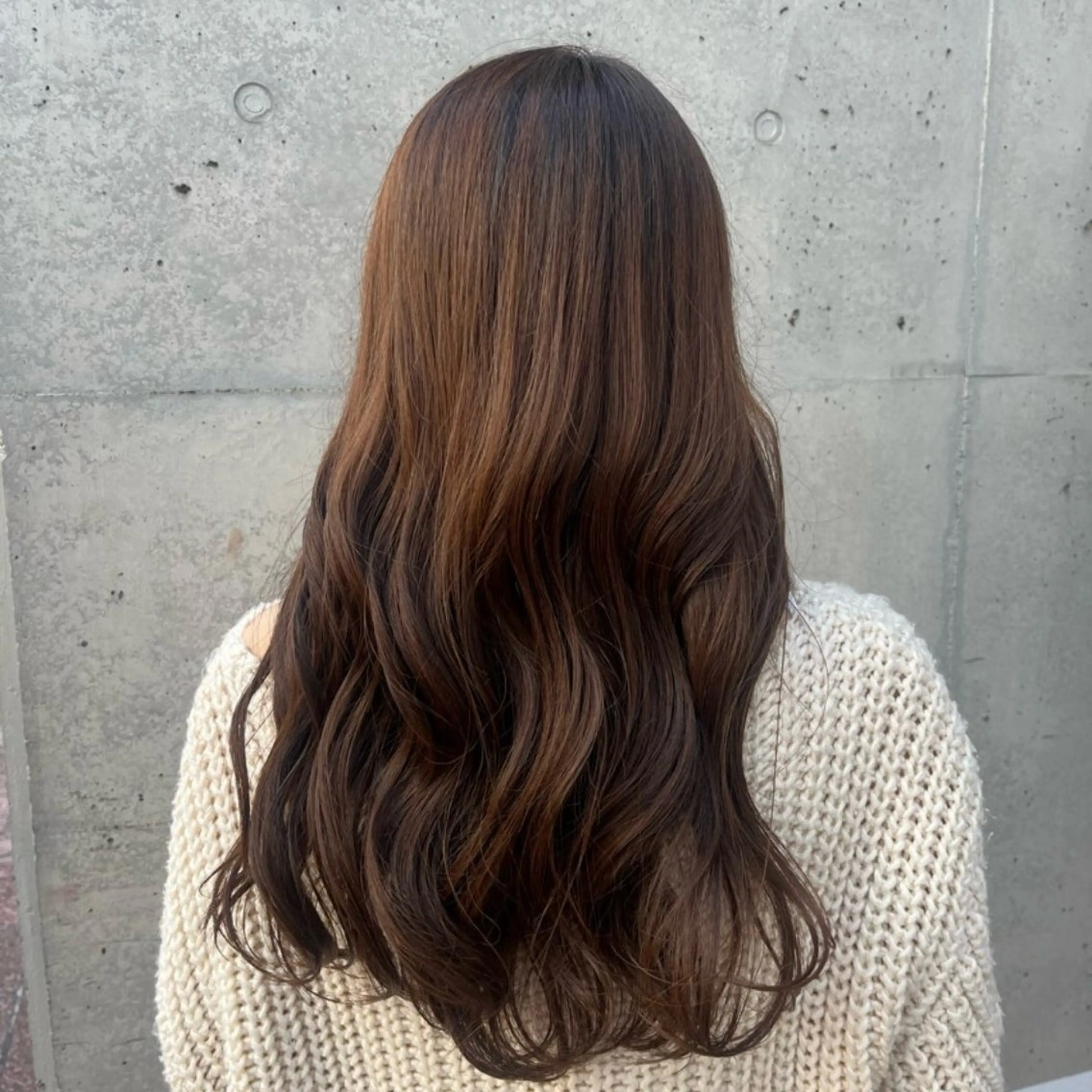 ロング Chocolat阿部野所属・なかじま ささらのヘアスタイル