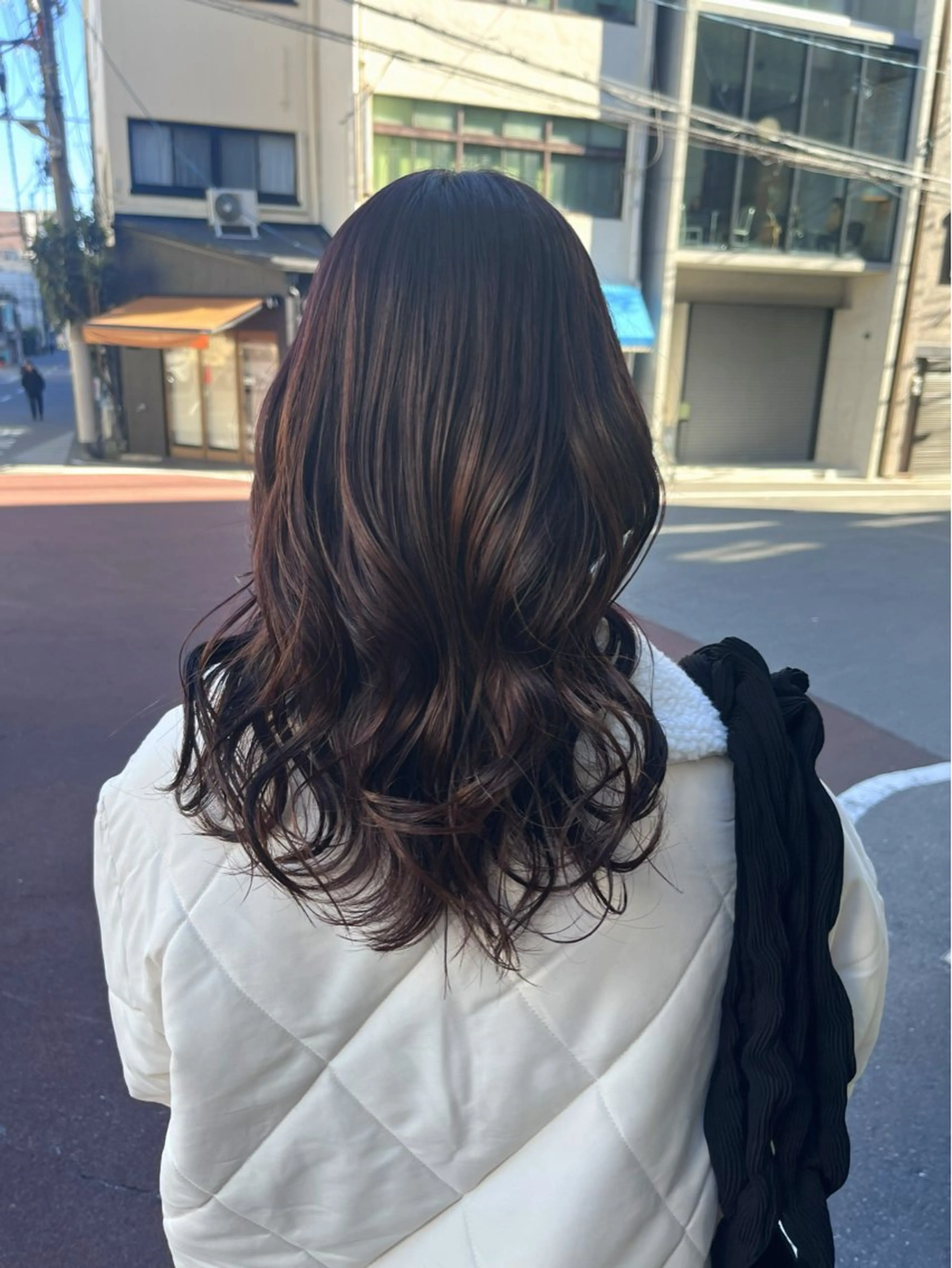 ロング ヘアカラー トリートメント °ʚ ふじくら なつみɞ°のヘアスタイル