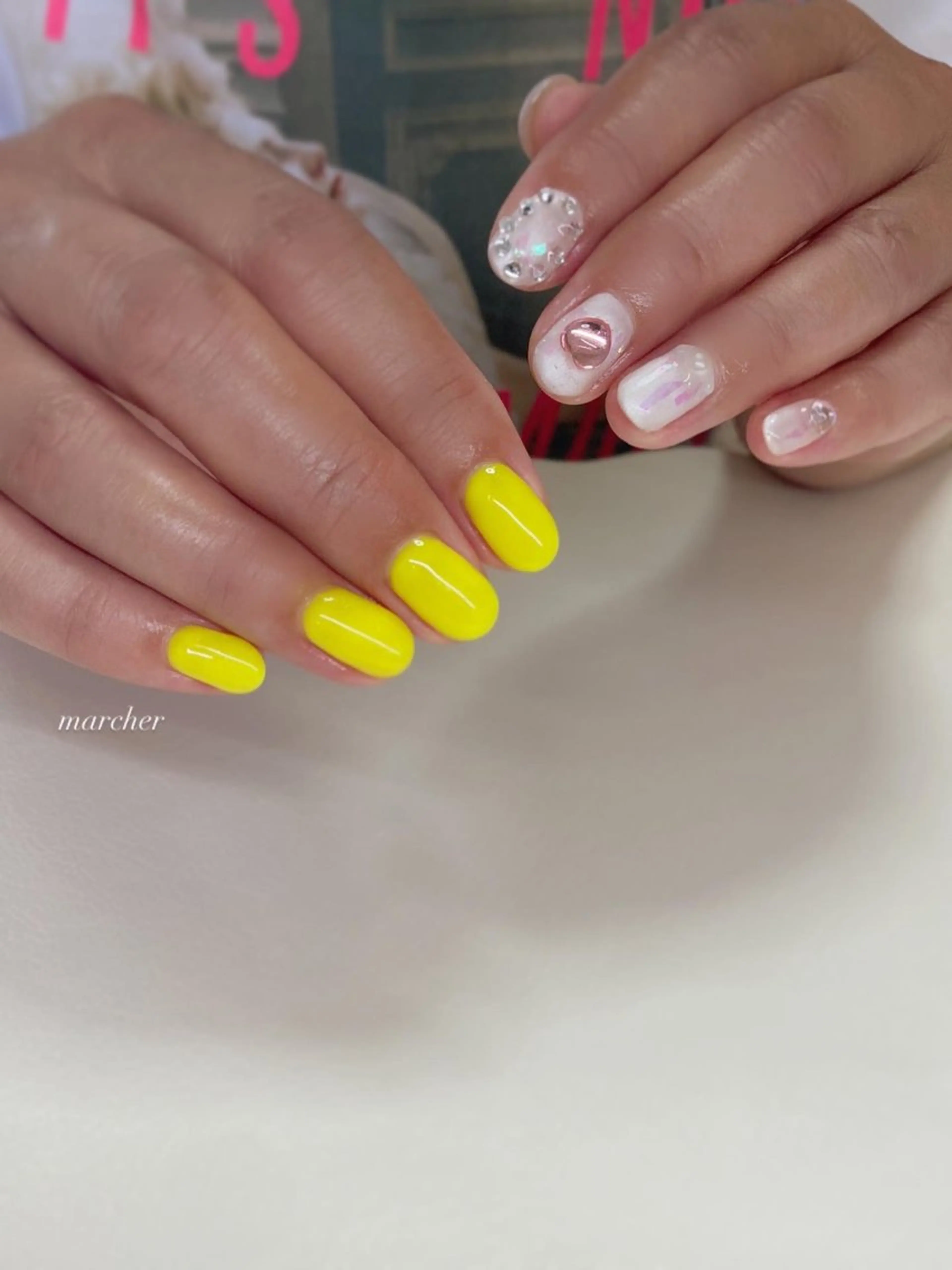 ネイル ハンドネイル Nailbeauty marcherのネイルデザイン