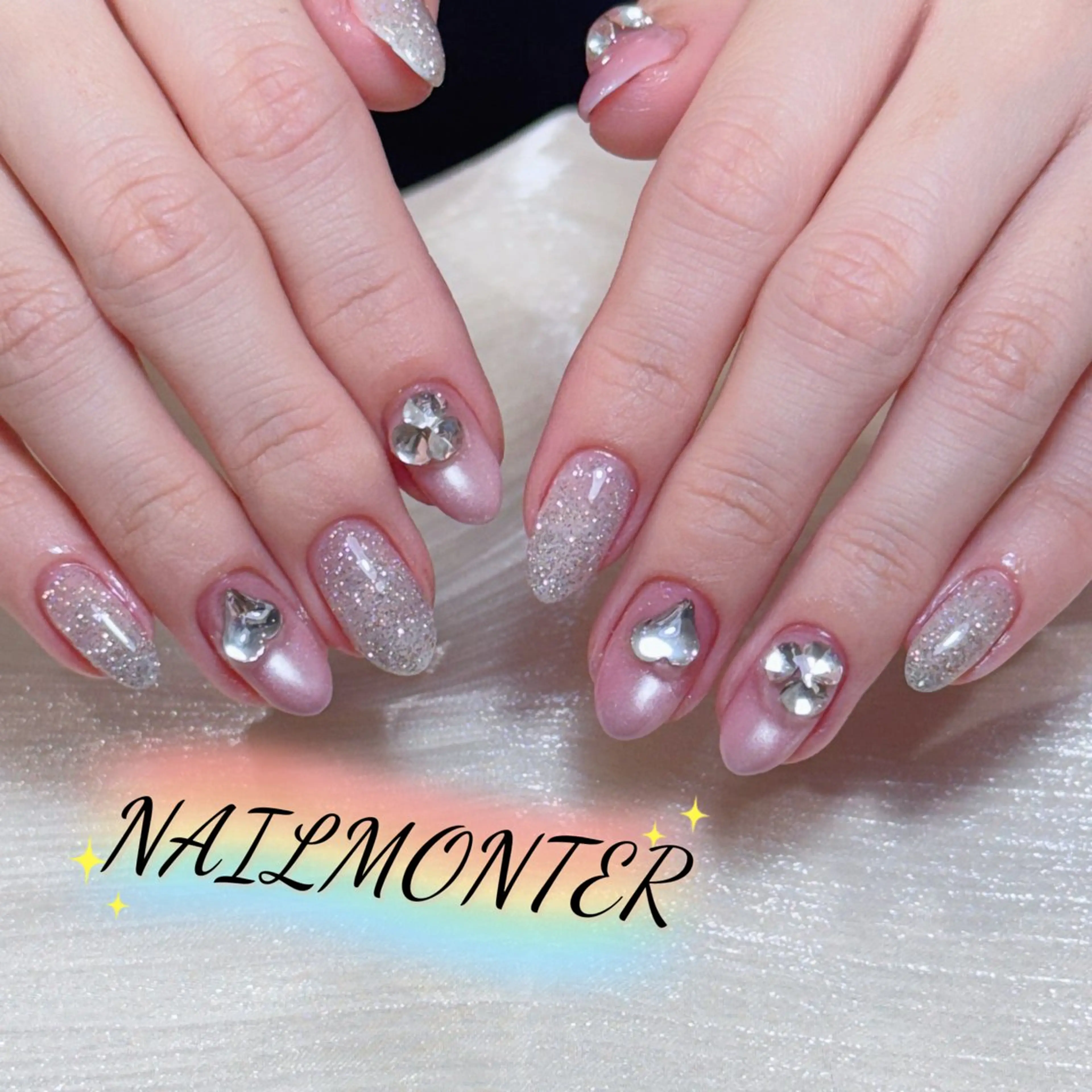 12月⭐️オフ無料⭐️🎀HAND🎀持ち込みデザイン6本の写真