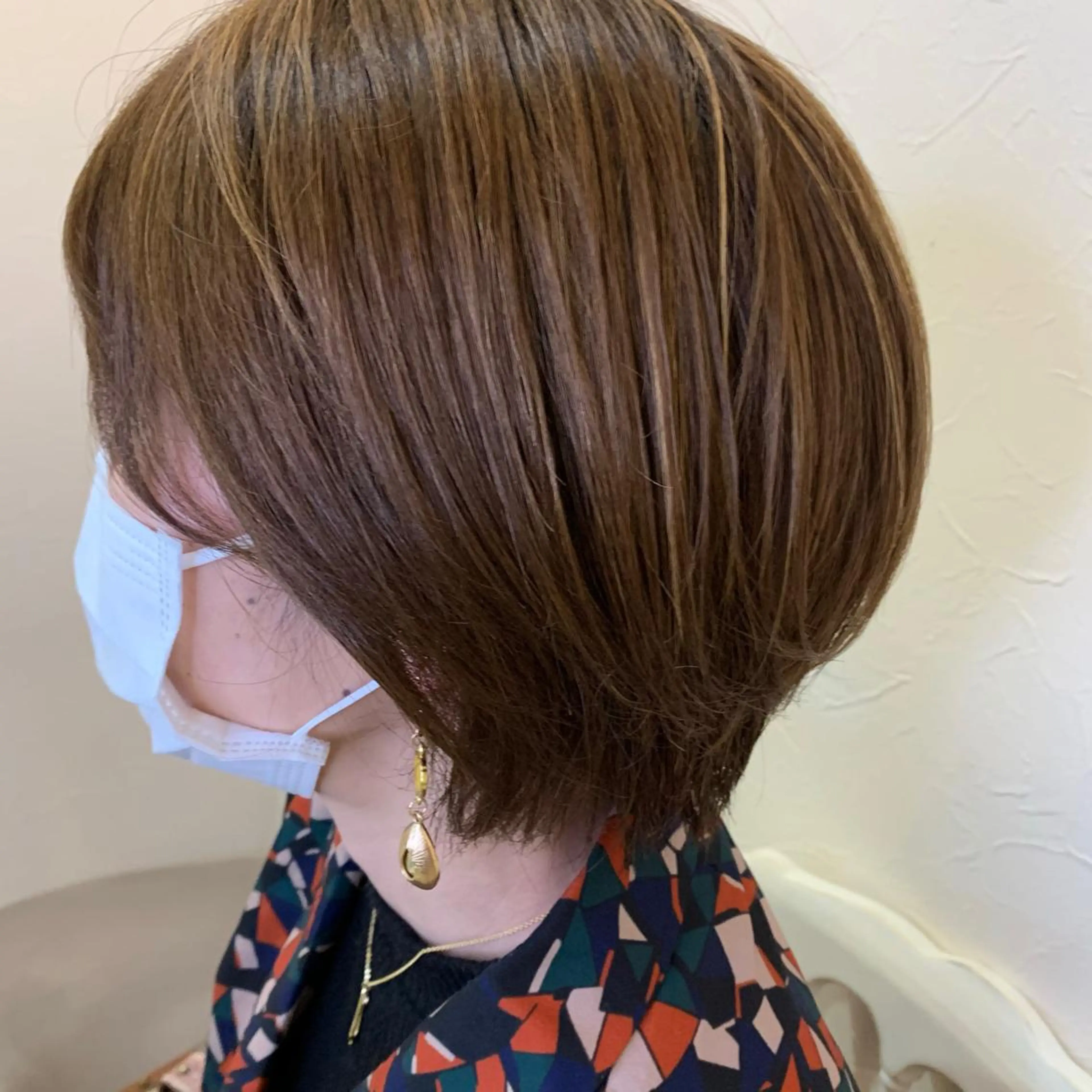 カラー Chiho / 梅田 / ボブ/ パーマのヘアスタイル