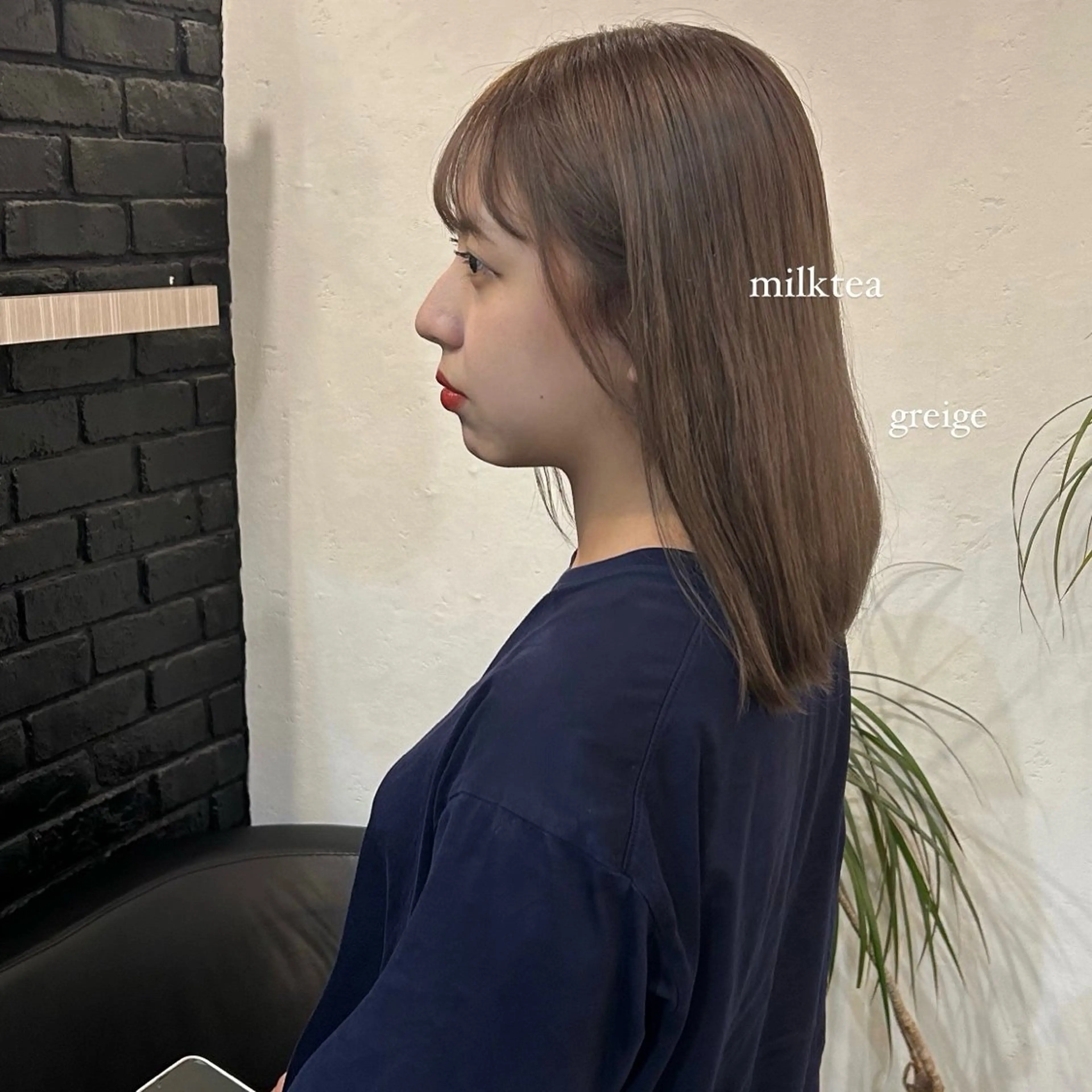 カラー hana/艶髪 /透明感カラー🪞のヘアスタイル