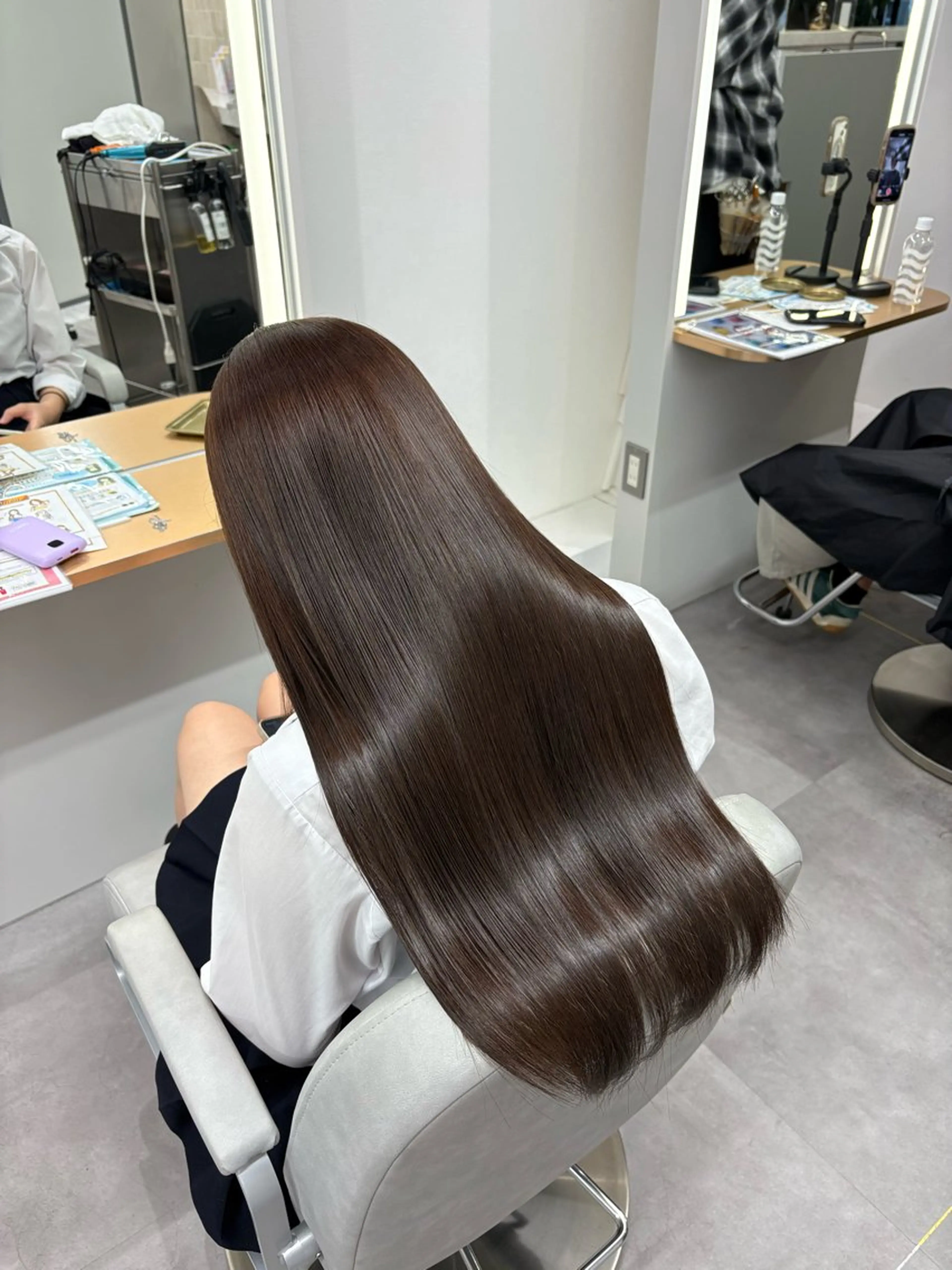 ✨️髪を痛ませず美髪へ✨️弱酸性縮毛矯正 通常22980円のところ限定で3000円でさせていただきます😊U30の写真