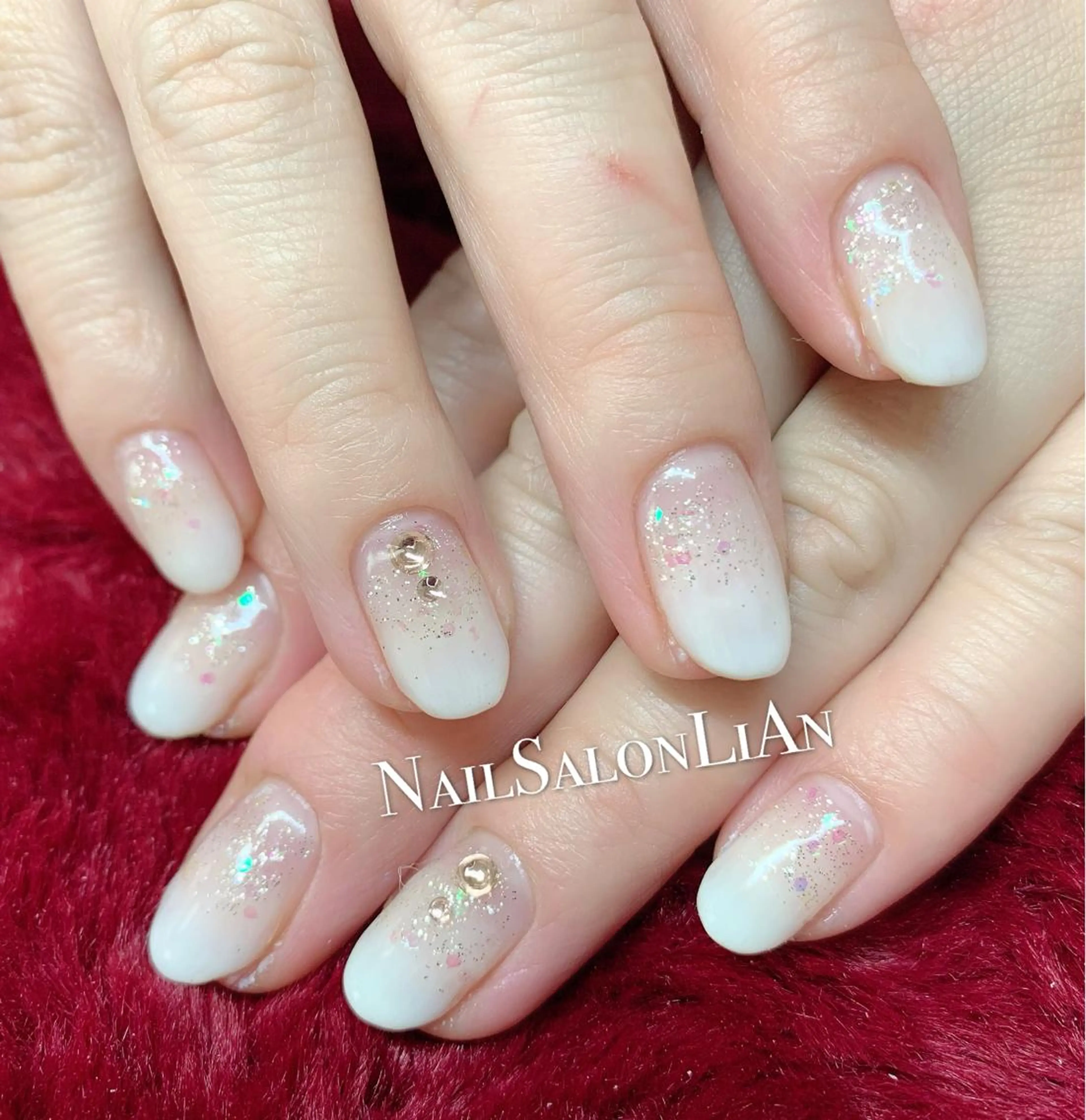 ネイル 持ち込み ハンドネイル NailSalon LiAnのネイルデザイン