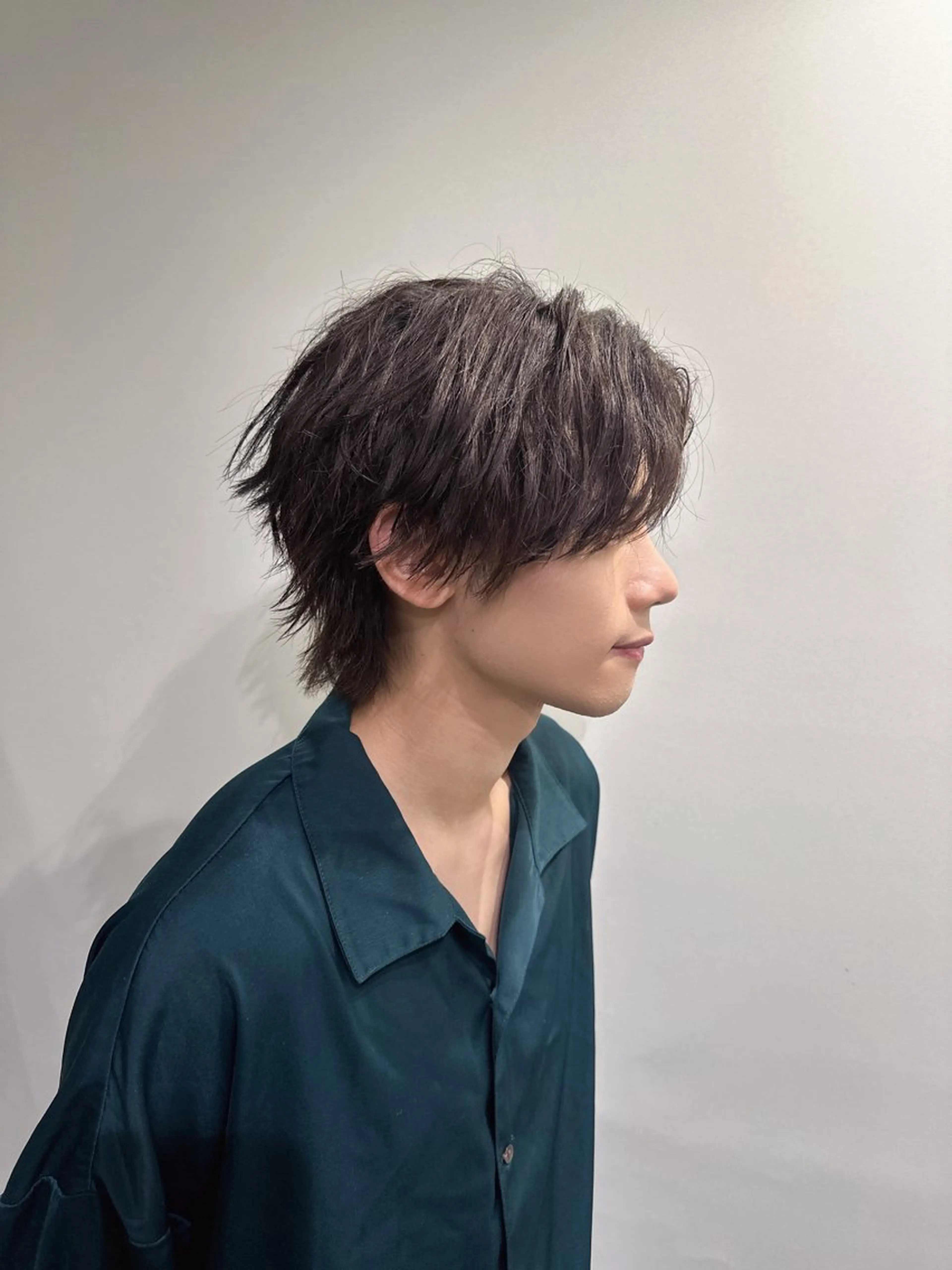 ショート パーマ ヘアアレンジ メンズ ウルフカット指名 No. 1橘しゅうとのヘアスタイル