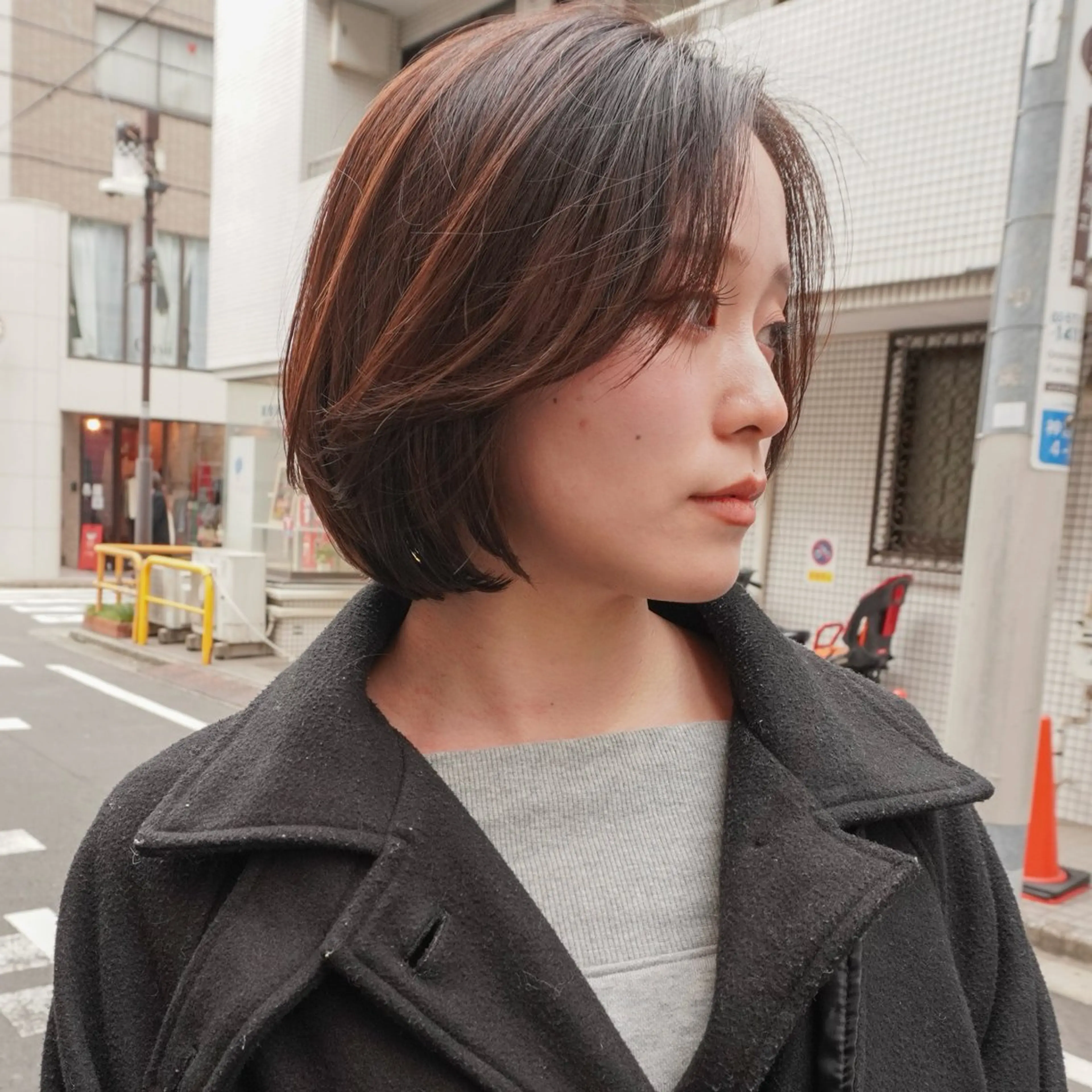 ワンカラー＋カット＋内部補修トリートメント‪の写真