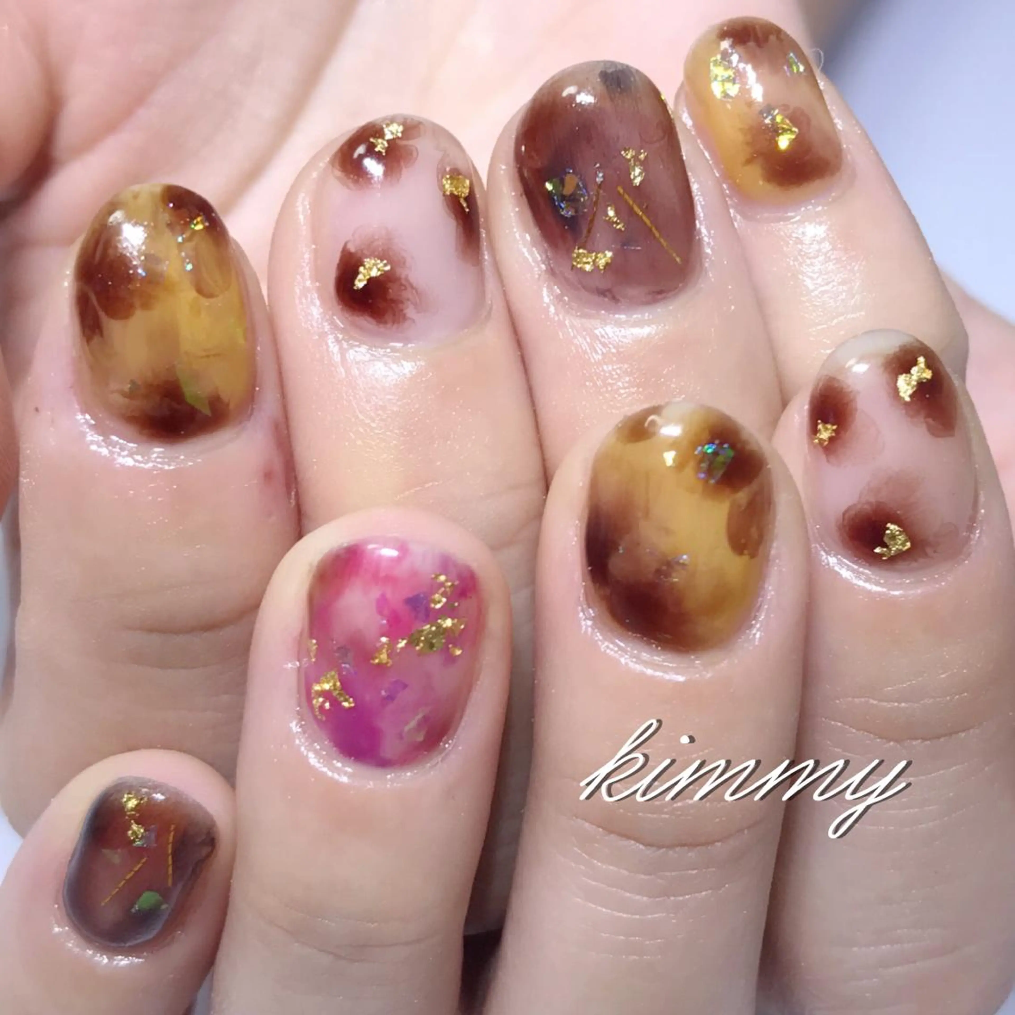 ネイル ハンドネイル kimmy nailsのネイルデザイン