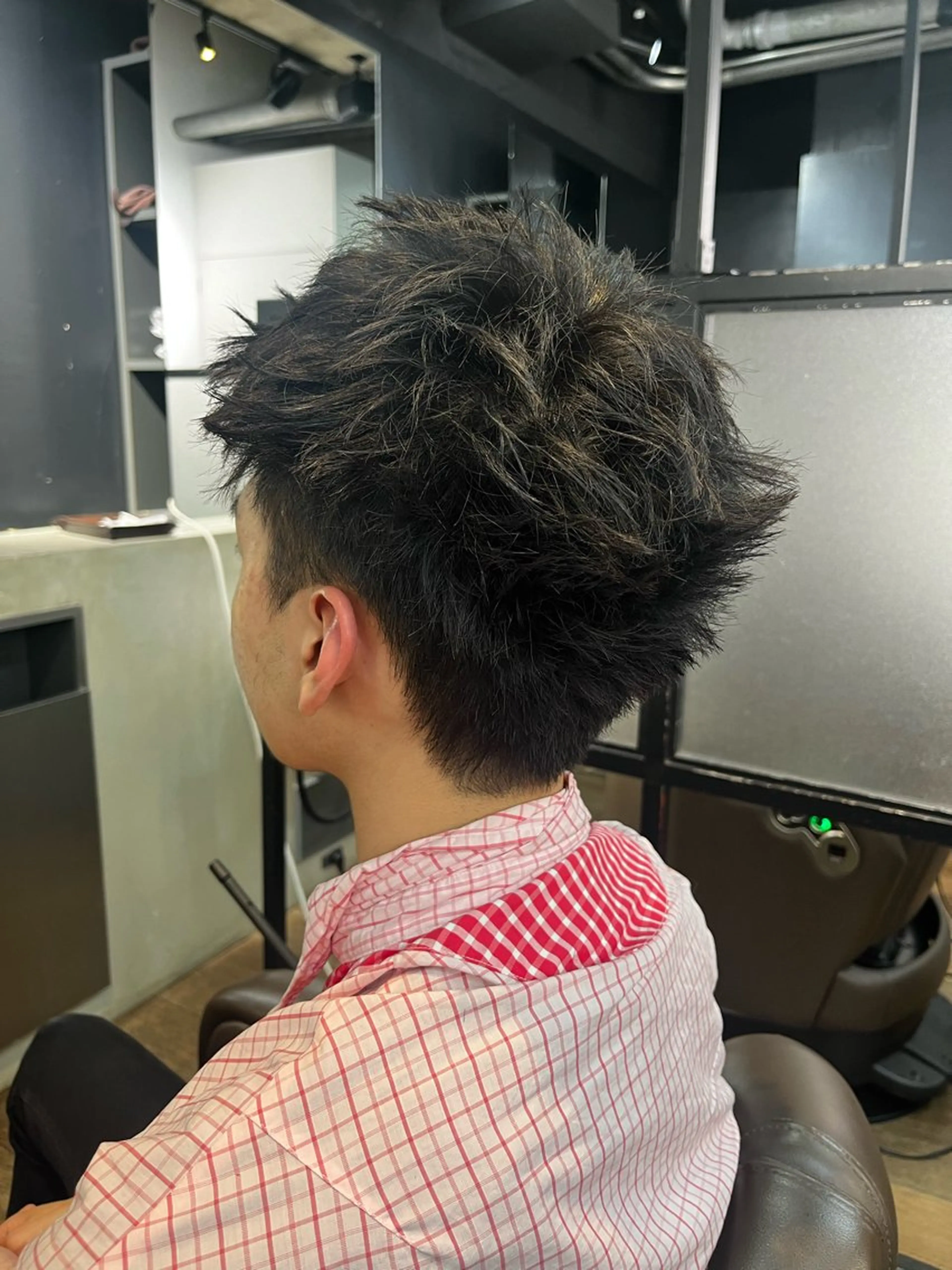 ショート ショートヘア CHROM TOKYO ALT所属・🎉黒岩 蓮🎉のヘアスタイル