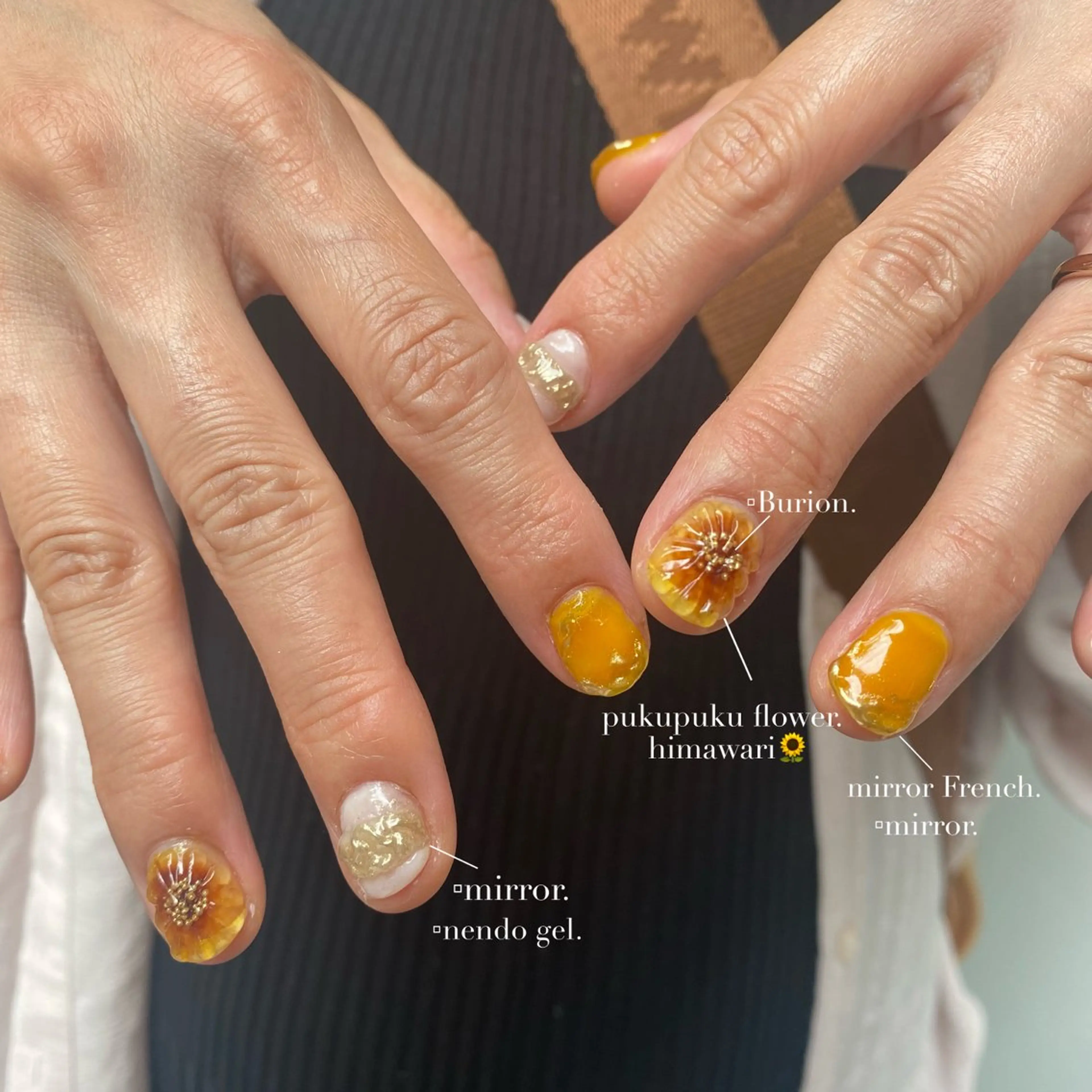 ネイル kurogi nanakaのネイルデザイン