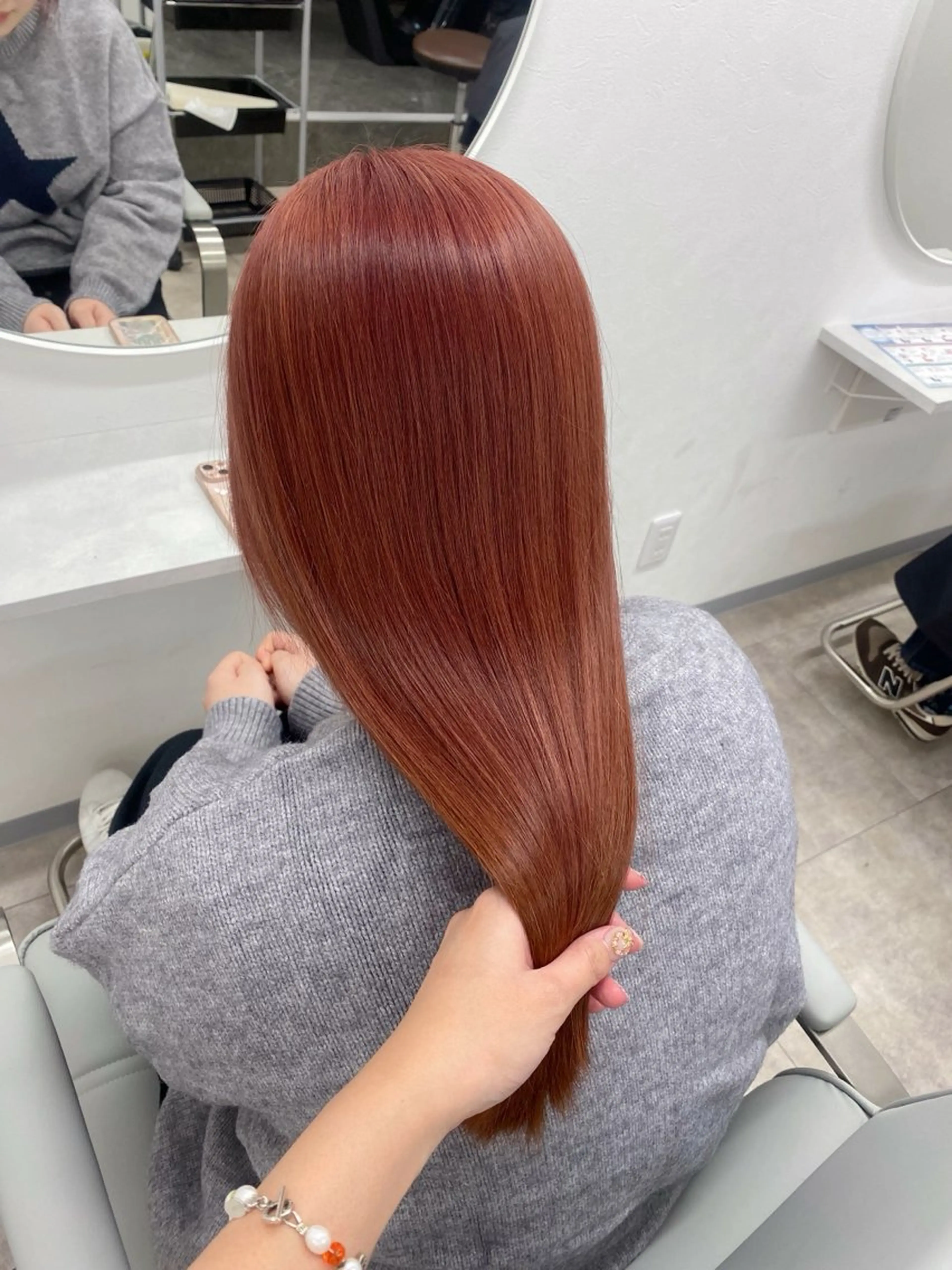 ミディアム カラー ヘアカラー トリートメント Lil by JIL BLAN所属・美髪ヘア💛 TOMOMIのヘアスタイル