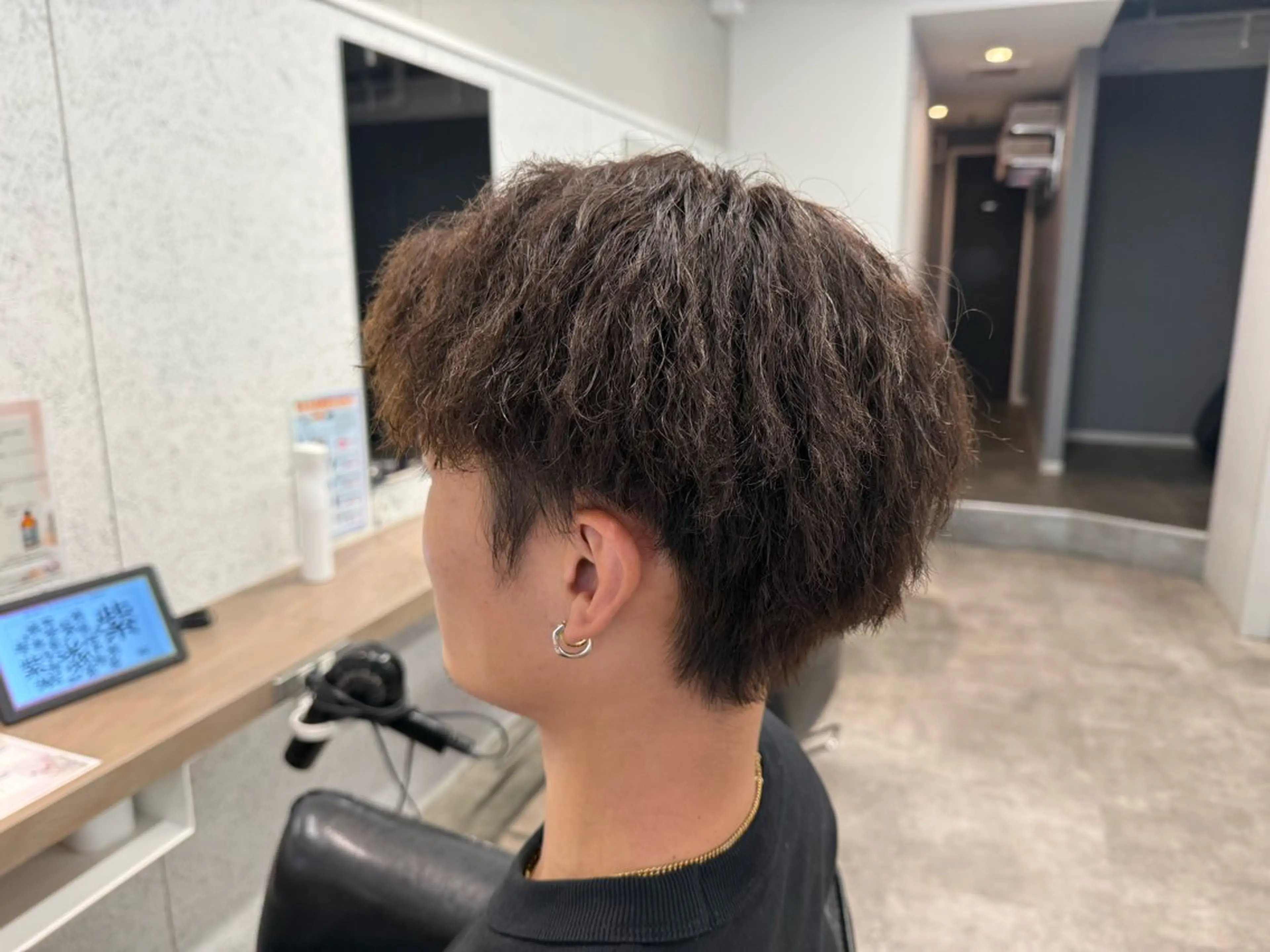 ショート カット パーマ 質感再生カラー/ 髪質改善/karinのヘアスタイル