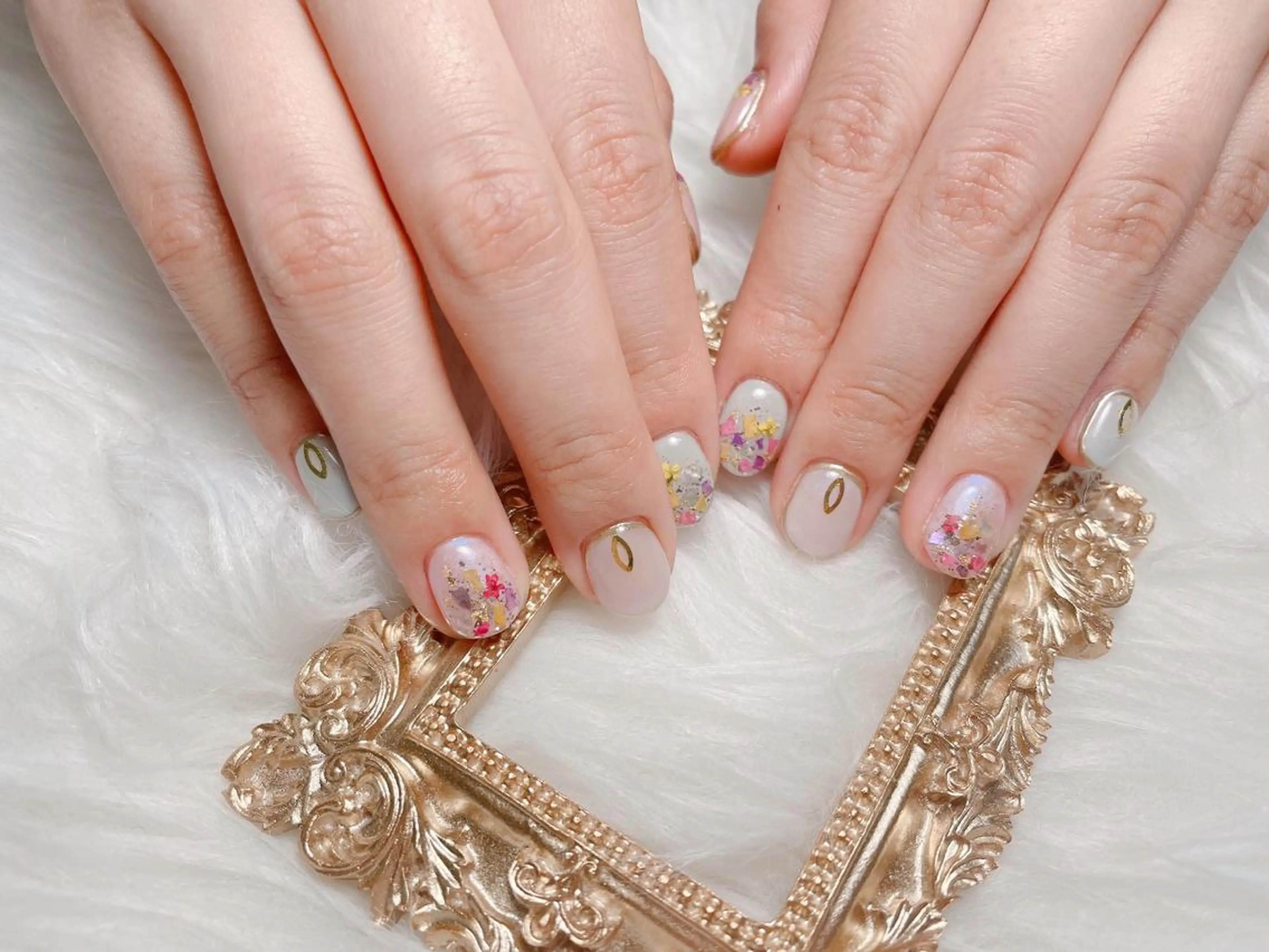 ネイル MiKi Nai池袋 長さだし得意のネイルデザイン