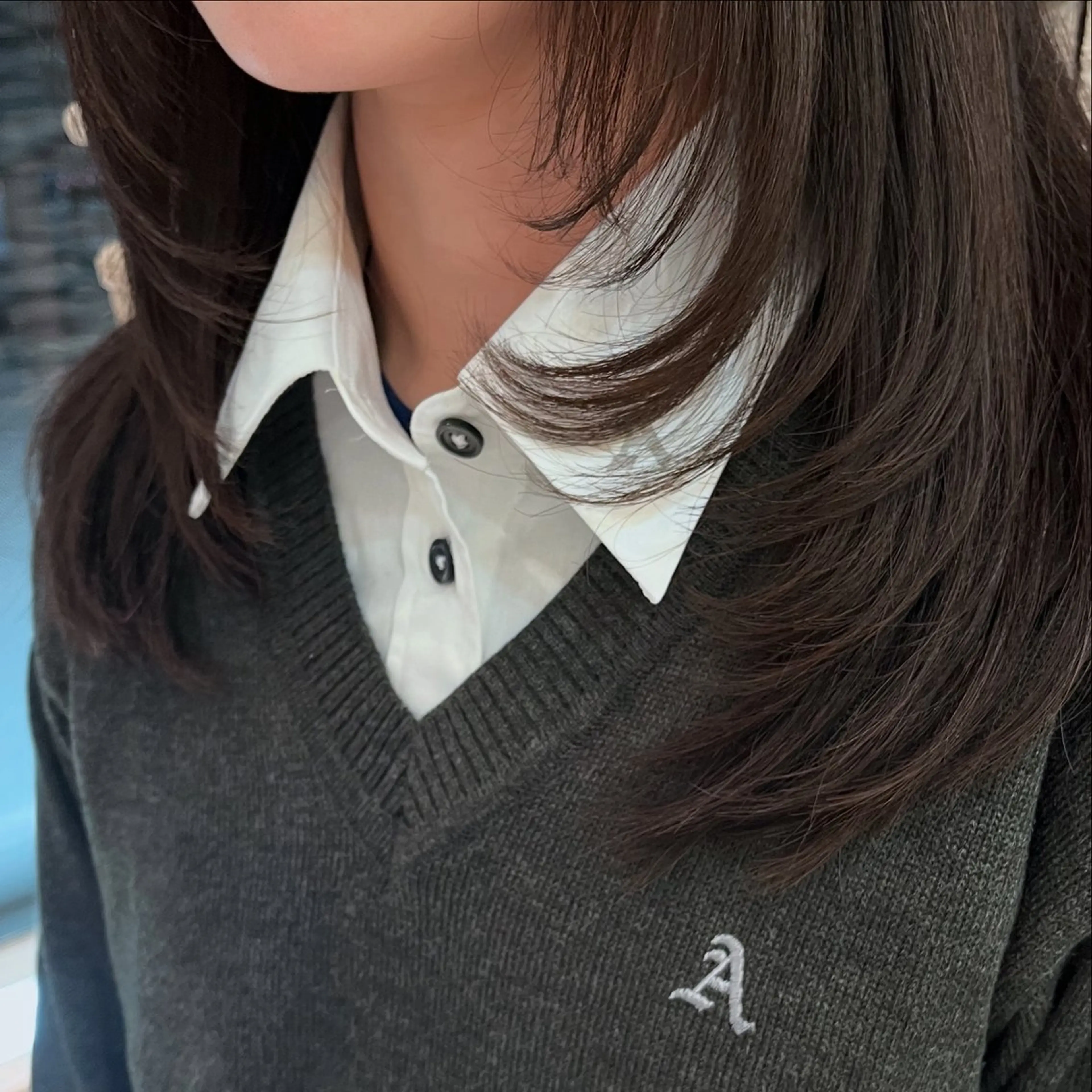 セミロング カット 𝒩𝑜𝓃𝑜 / lenahcARIAのヘアスタイル