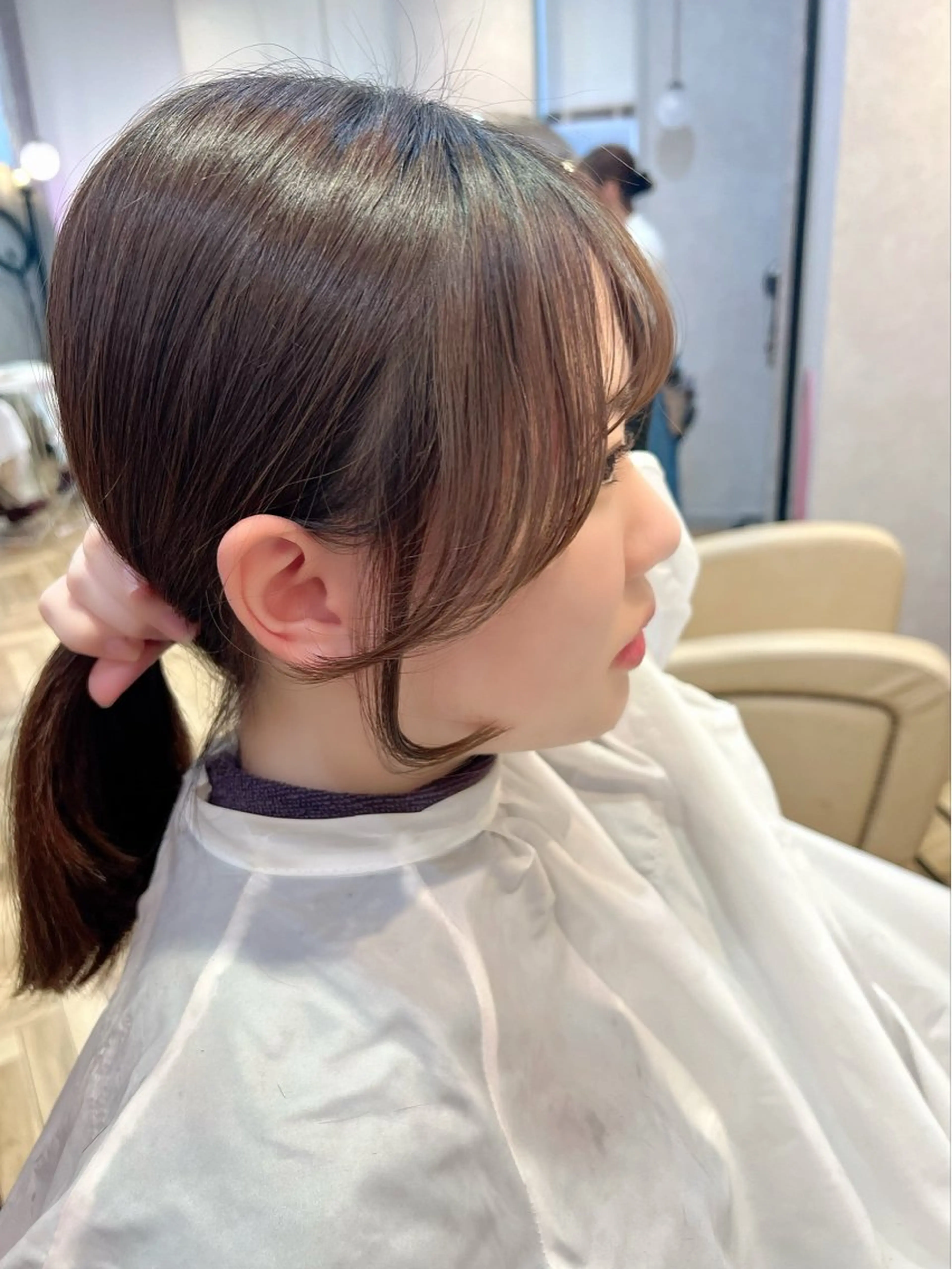 ミディアム ヘアアレンジ カット 平川 友理/韓国ヘア💘のヘアスタイル