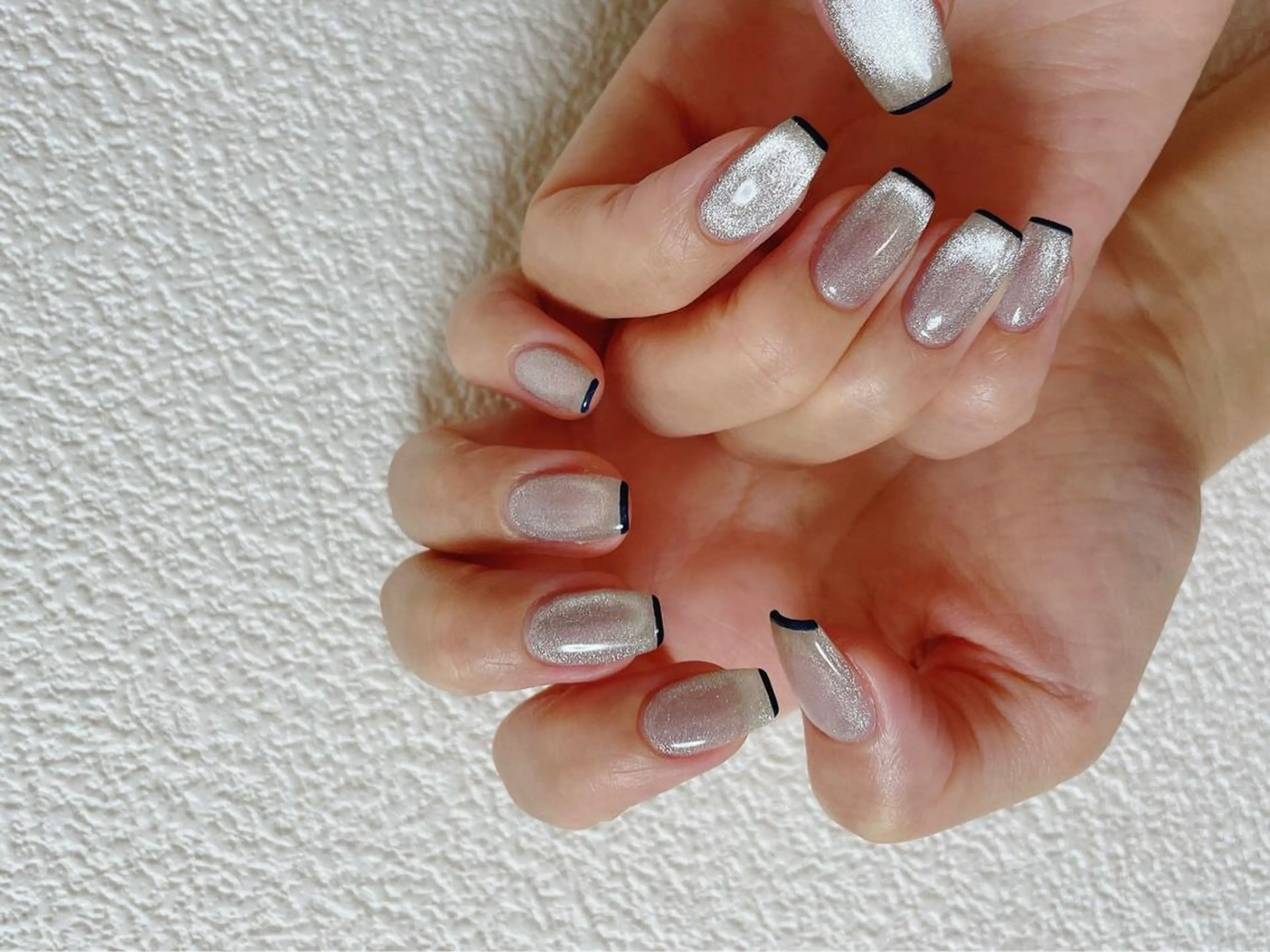 ネイル フレンチネイル ハンドネイル kiki nail 二子玉川のネイルデザイン