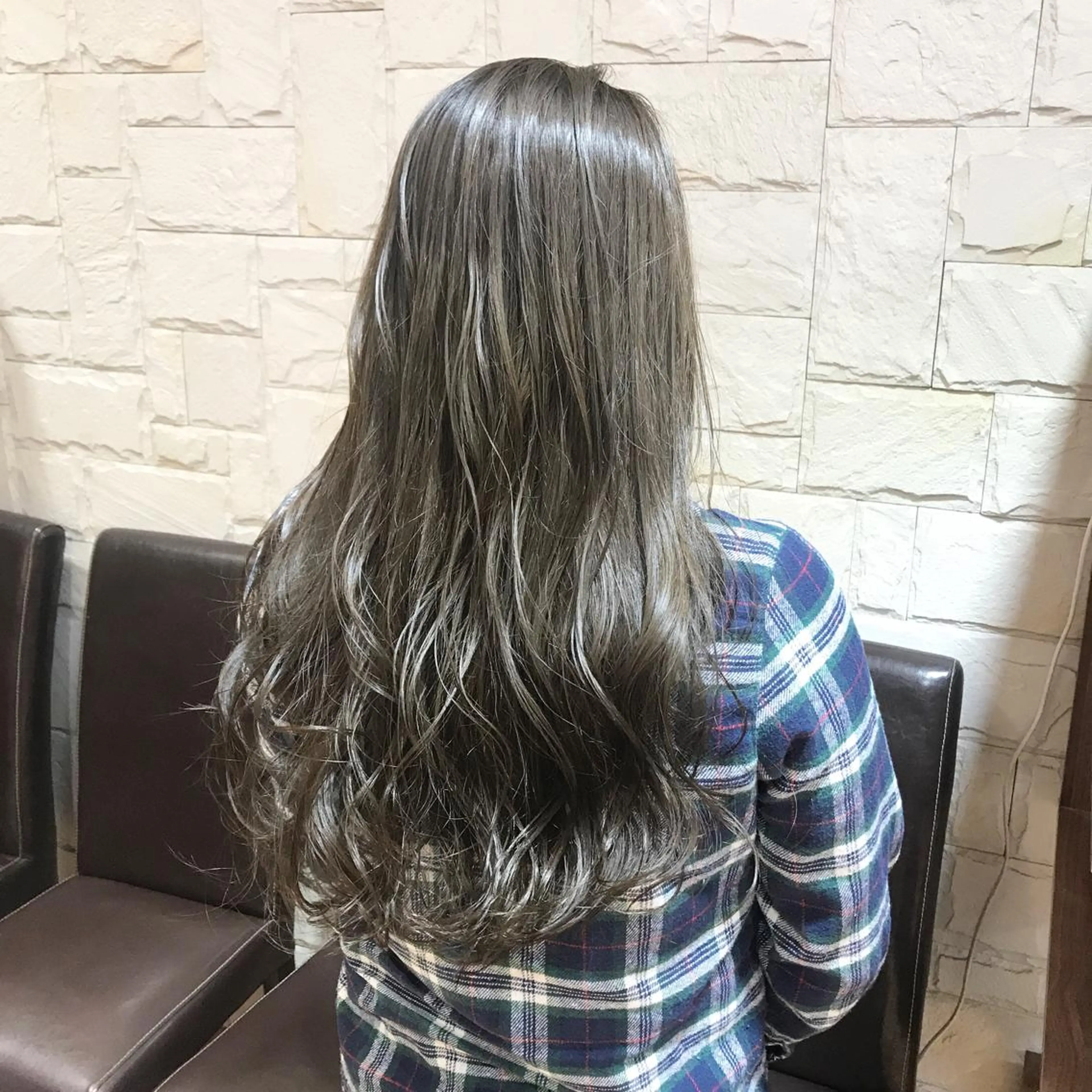 ロング カラー 髪質改善 艶髪🔵ﾌｾﾅｵﾔのヘアスタイル