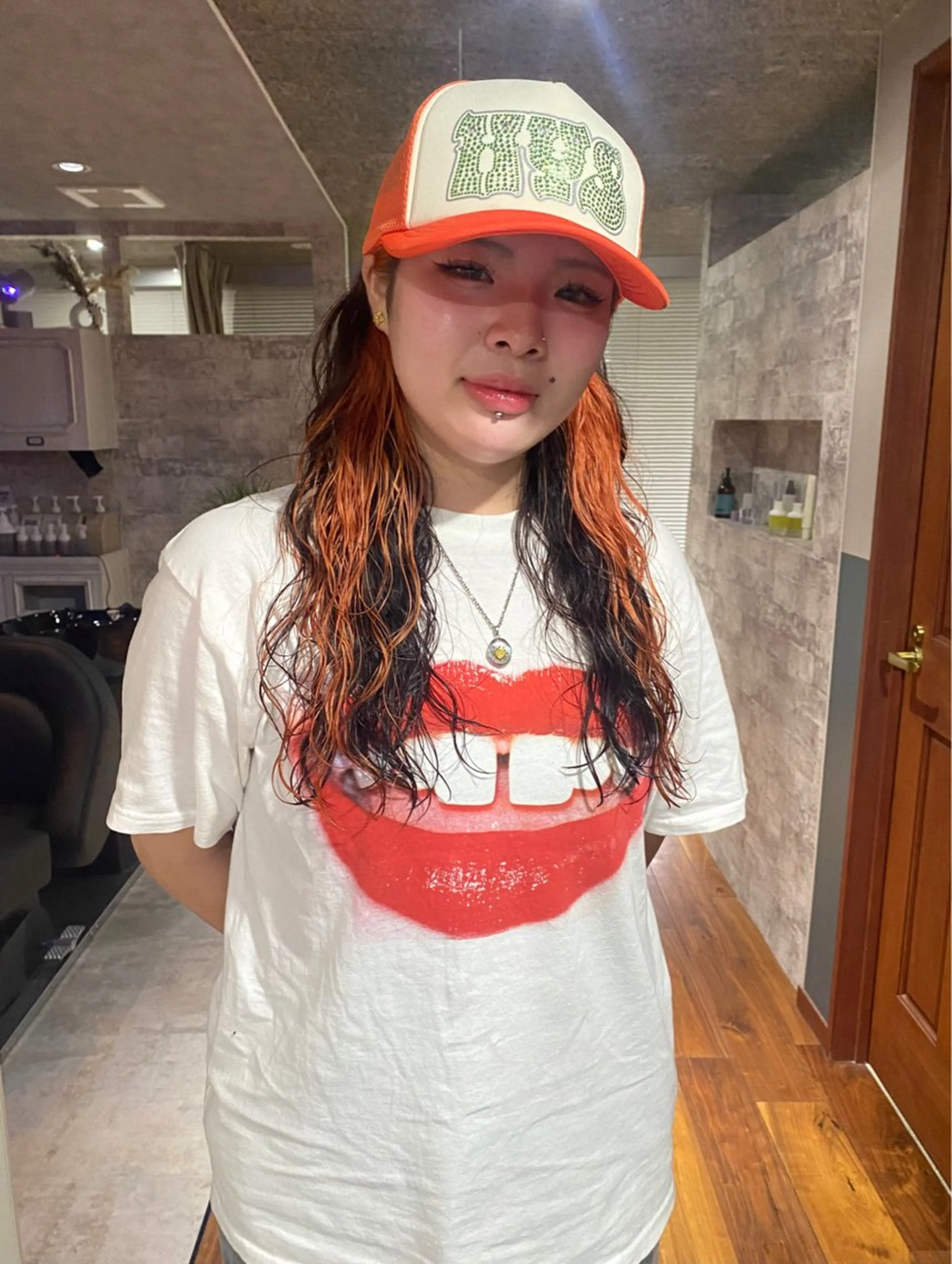 ロング カラー パーマ 似合わせカット カット ヘアカラー トリートメント mai / linoah˚✧のヘアスタイル