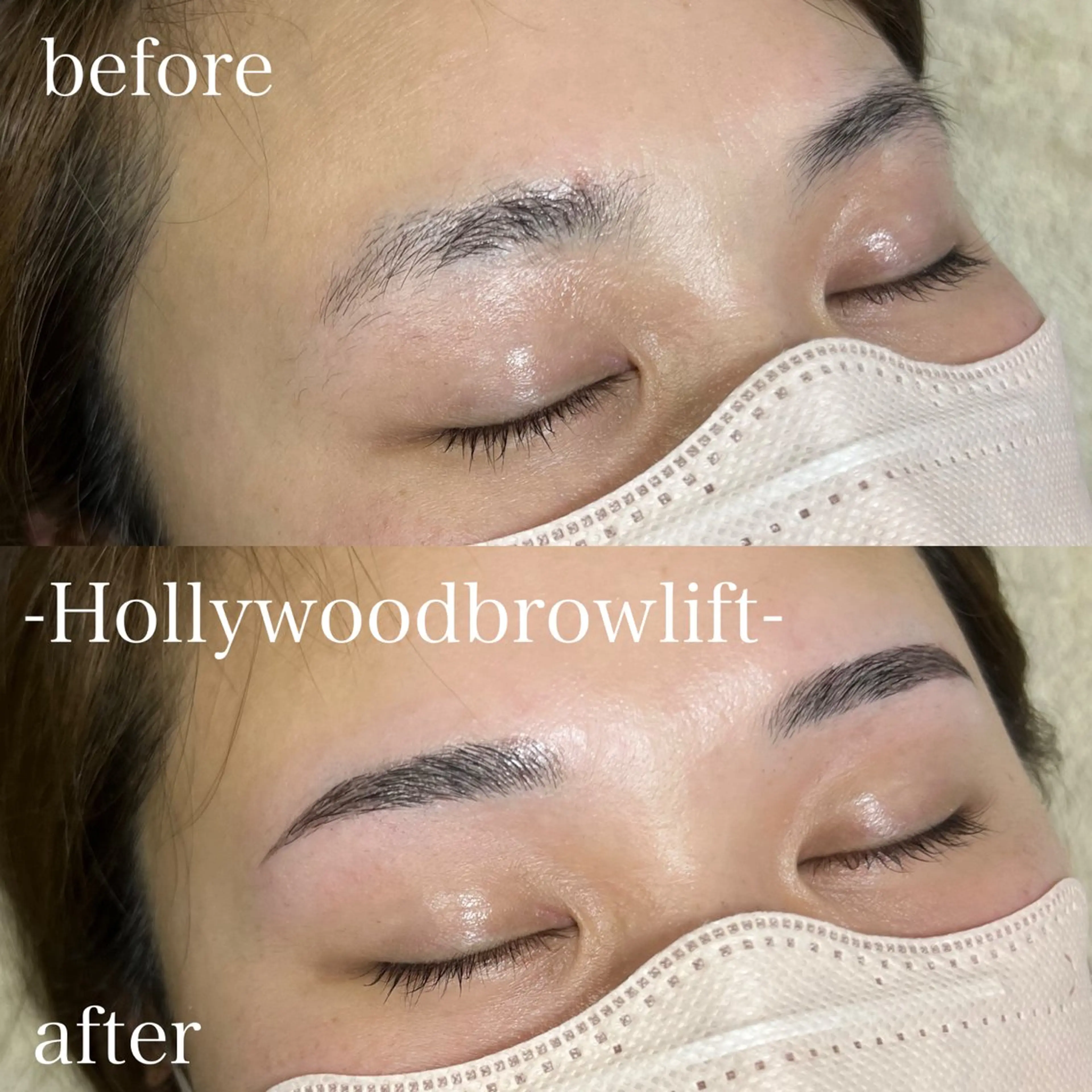 アイブロウ ハリウッドブロウリフト MONDO MIZUKIのマツエク・マツパデザイン