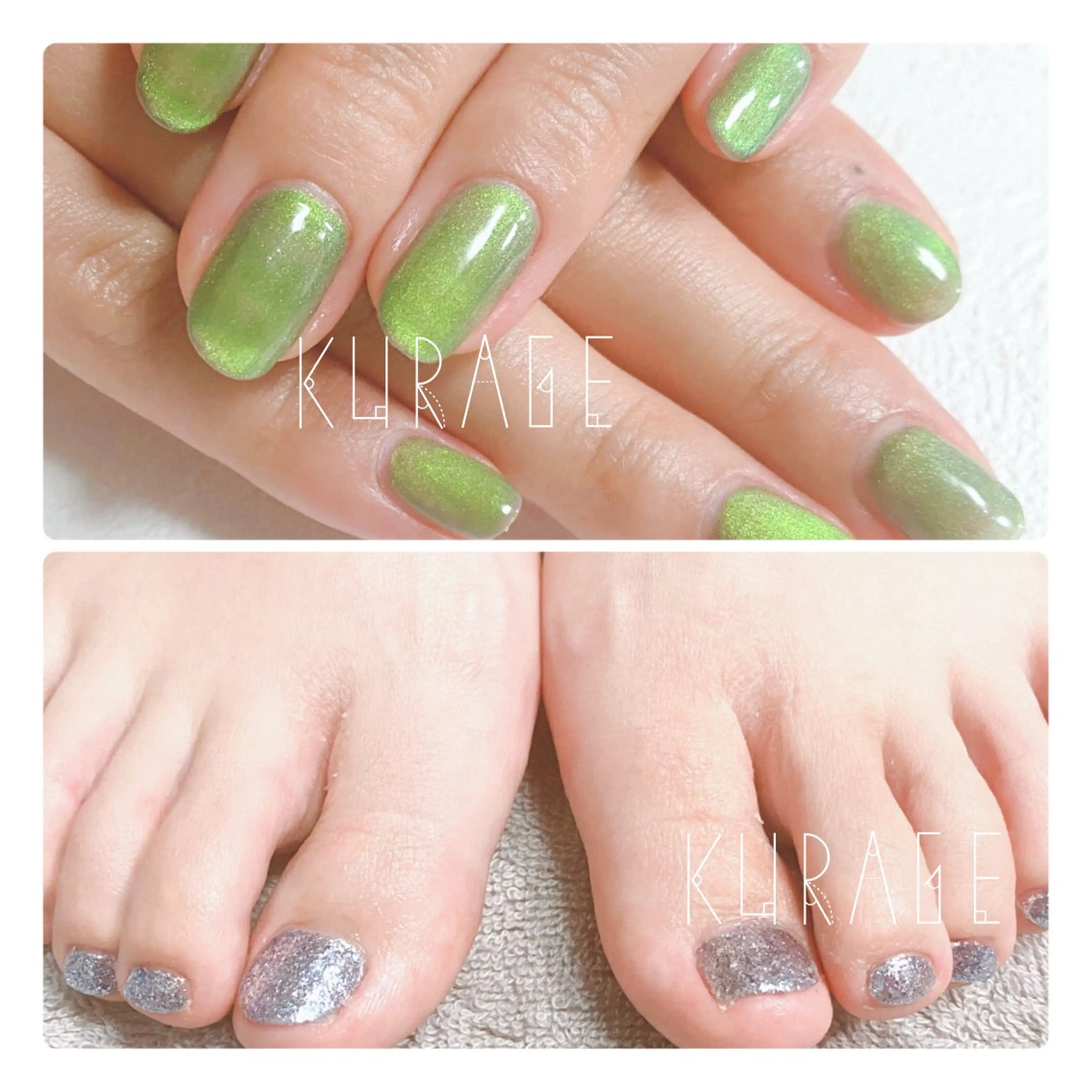 ネイル フットネイル private salon 海月のネイルデザイン