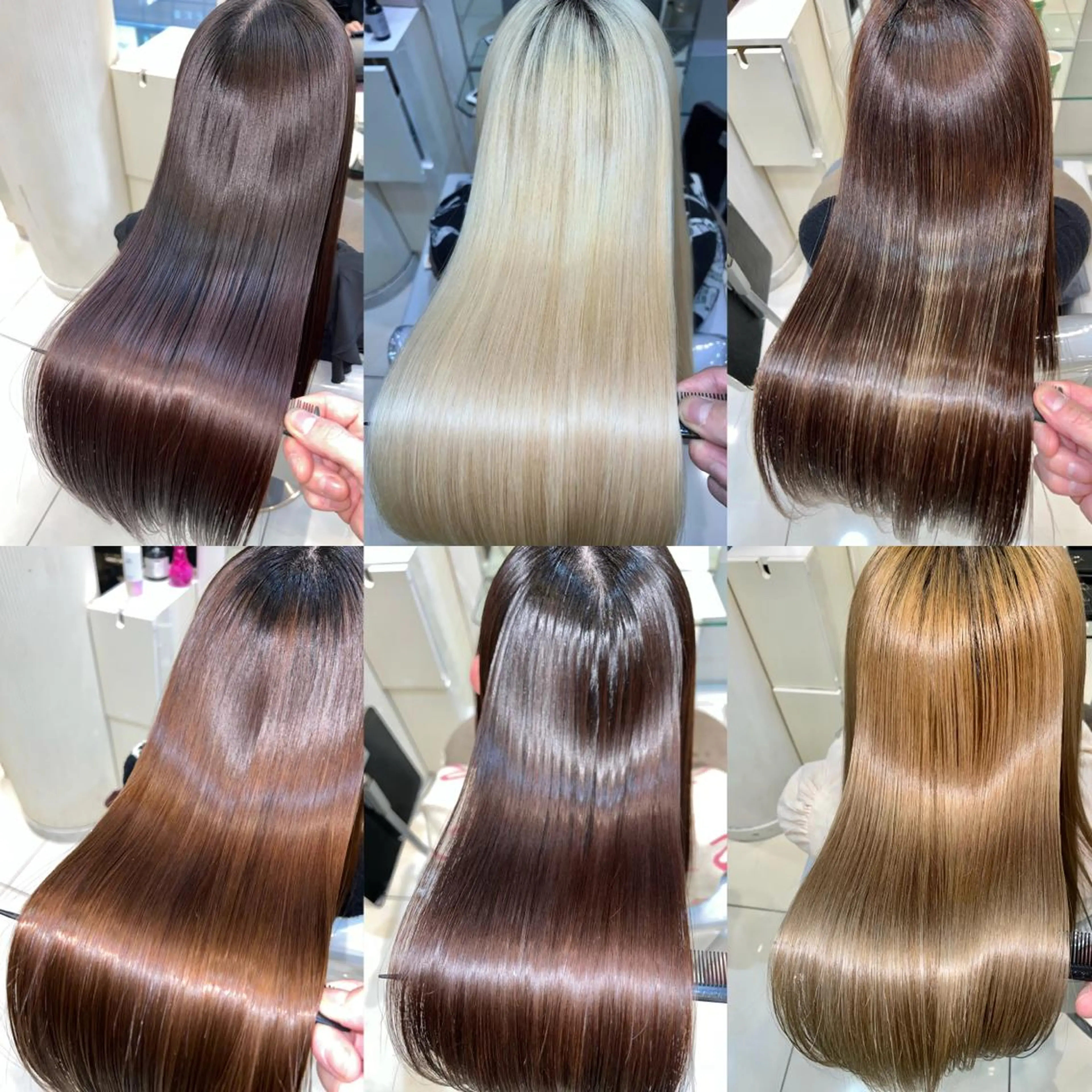 ロング カット トリートメント 縮毛矯正/髪質改善 /ブリーチ/東陽町✨のヘアスタイル