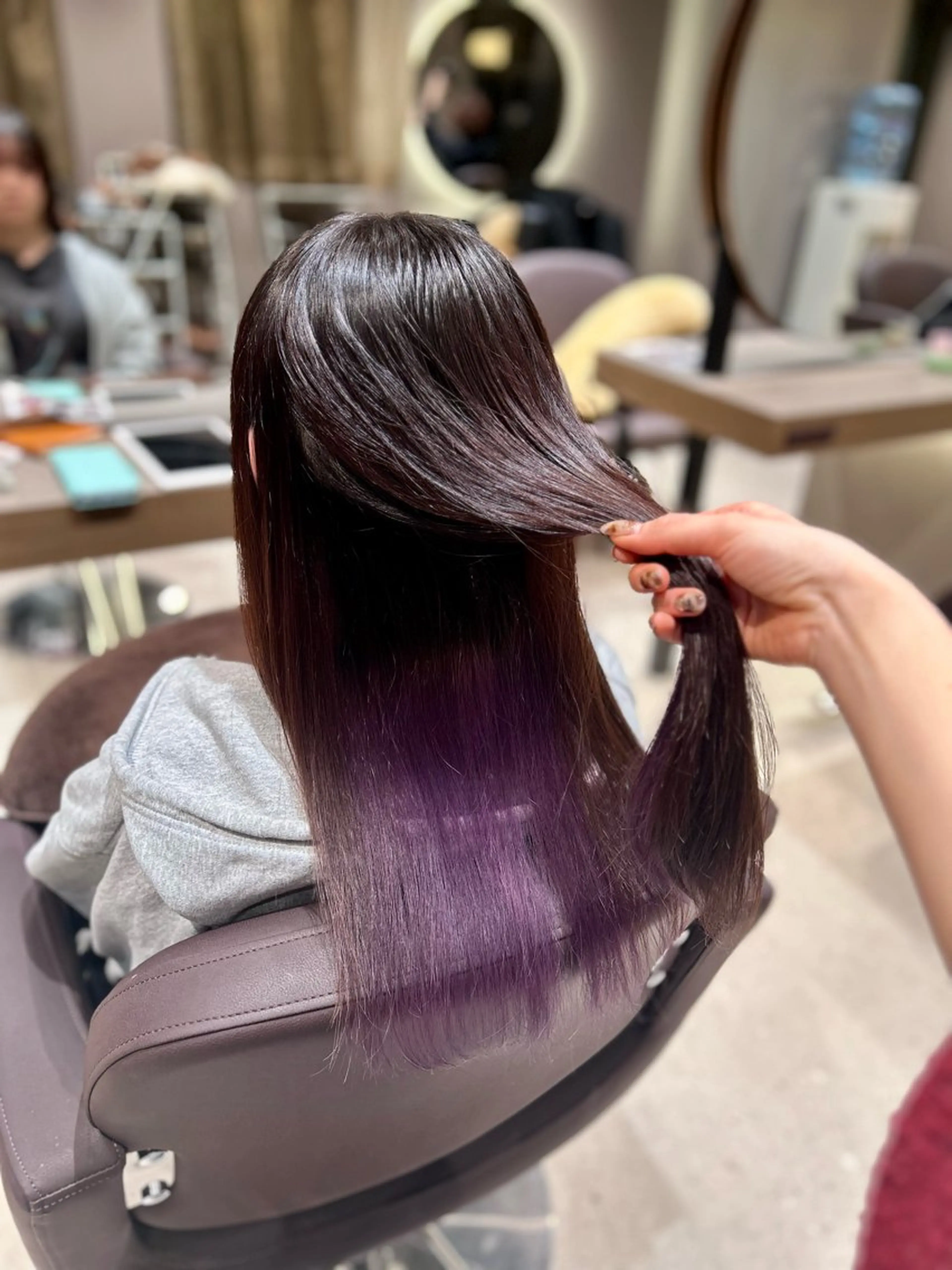 インナーカラー🧸＋トリートメント🫧の写真