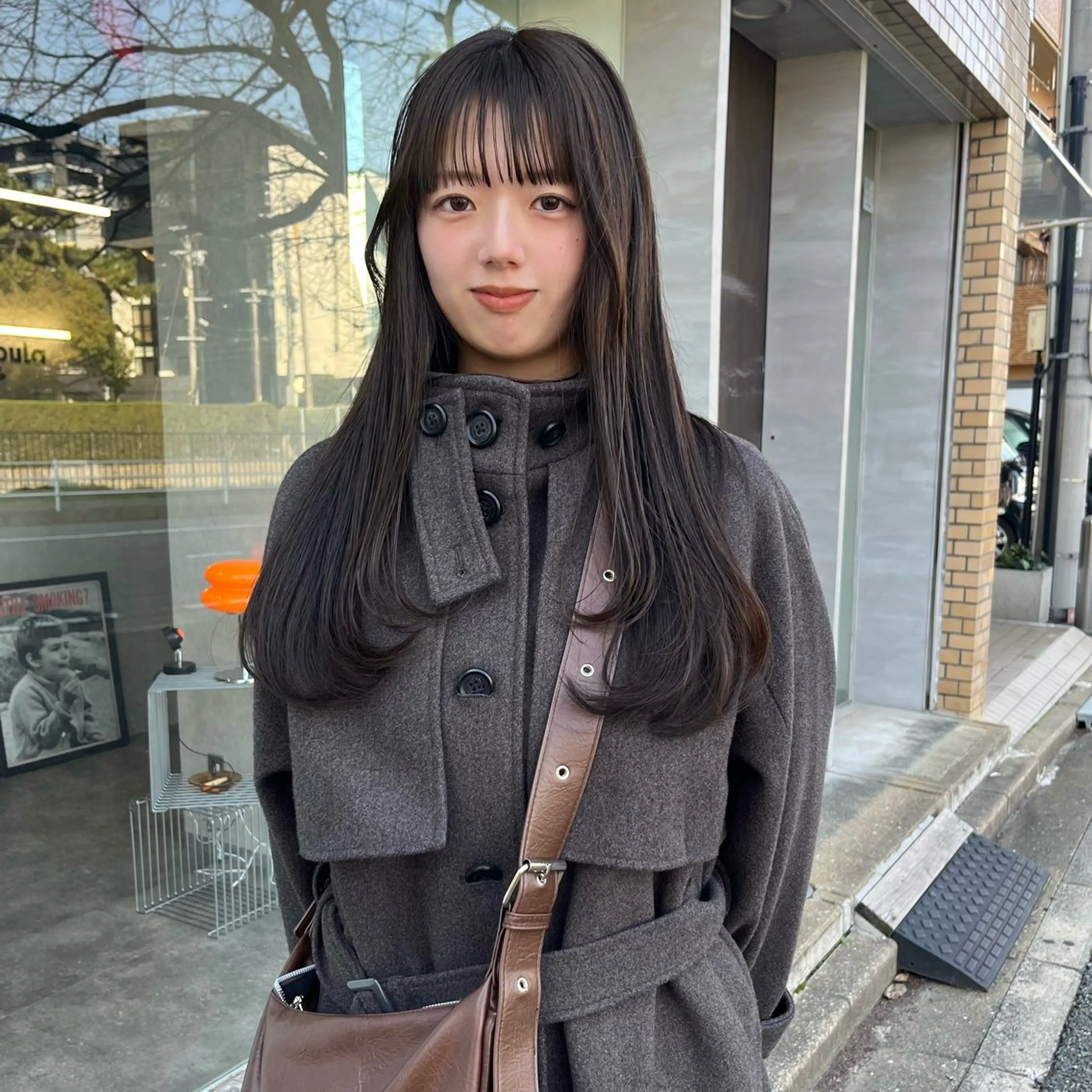 ロング カラー グレージュ レイヤーカット ロング ローレイヤー カット ヘアカラー トリートメント yuumi/大濠🪷 ハイトーン／パーマのヘアスタイル