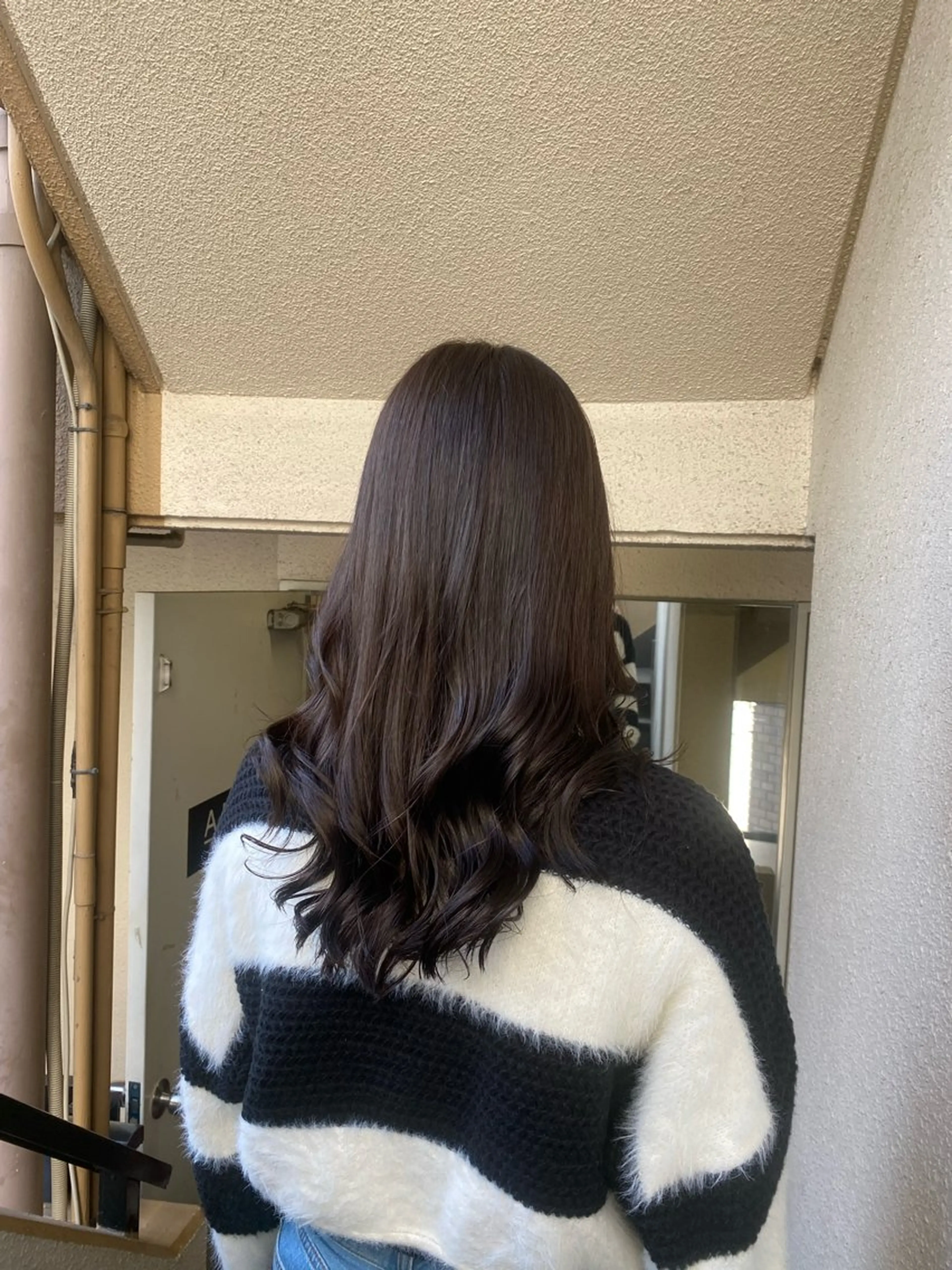 ロング カラー ブリーチカラーと、髪 質改善。HARUKAのヘアスタイル