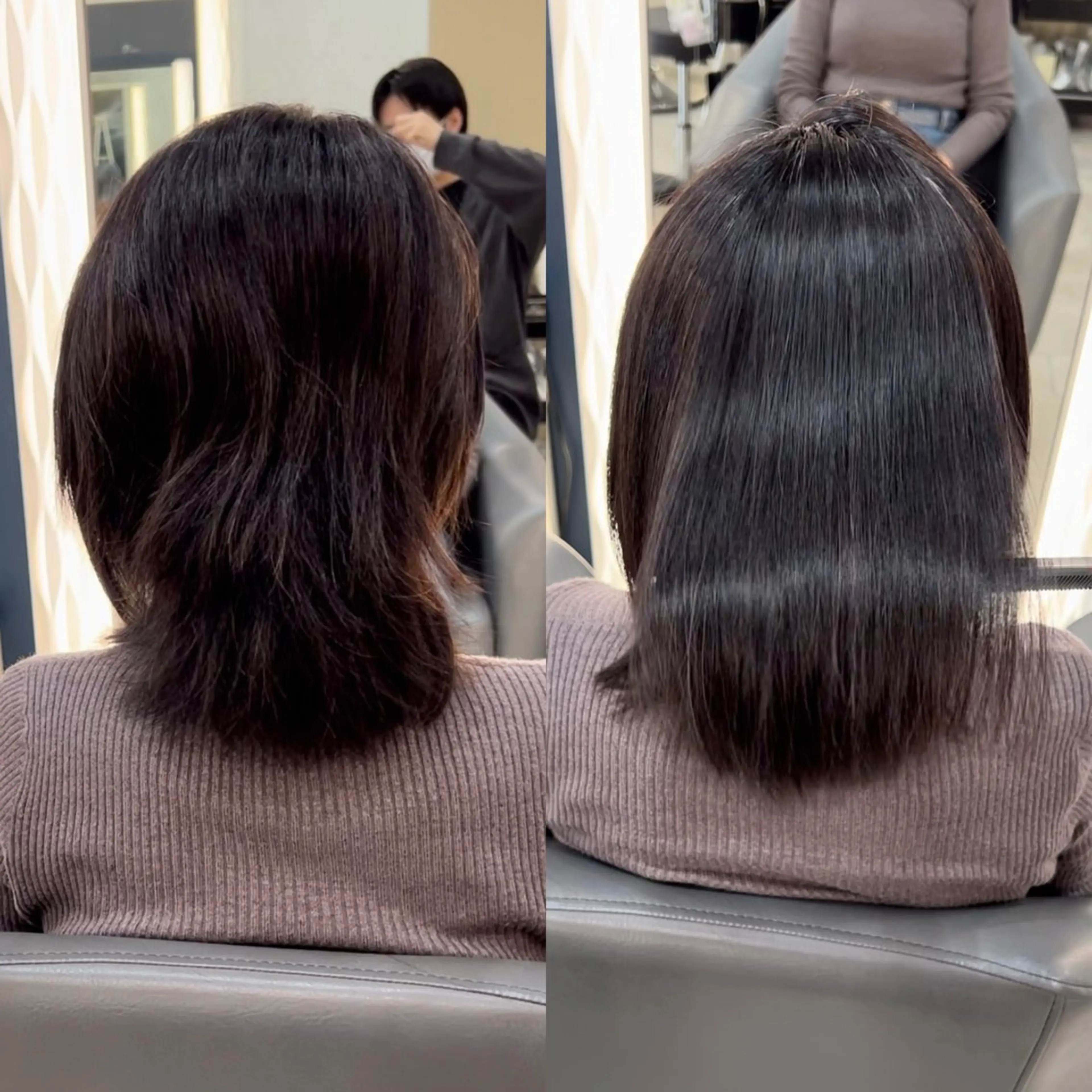 ショート パーマ 縮毛矯正 トリートメント 🌈髪質改善特化🌈 縮毛矯正/原口純平のヘアスタイル