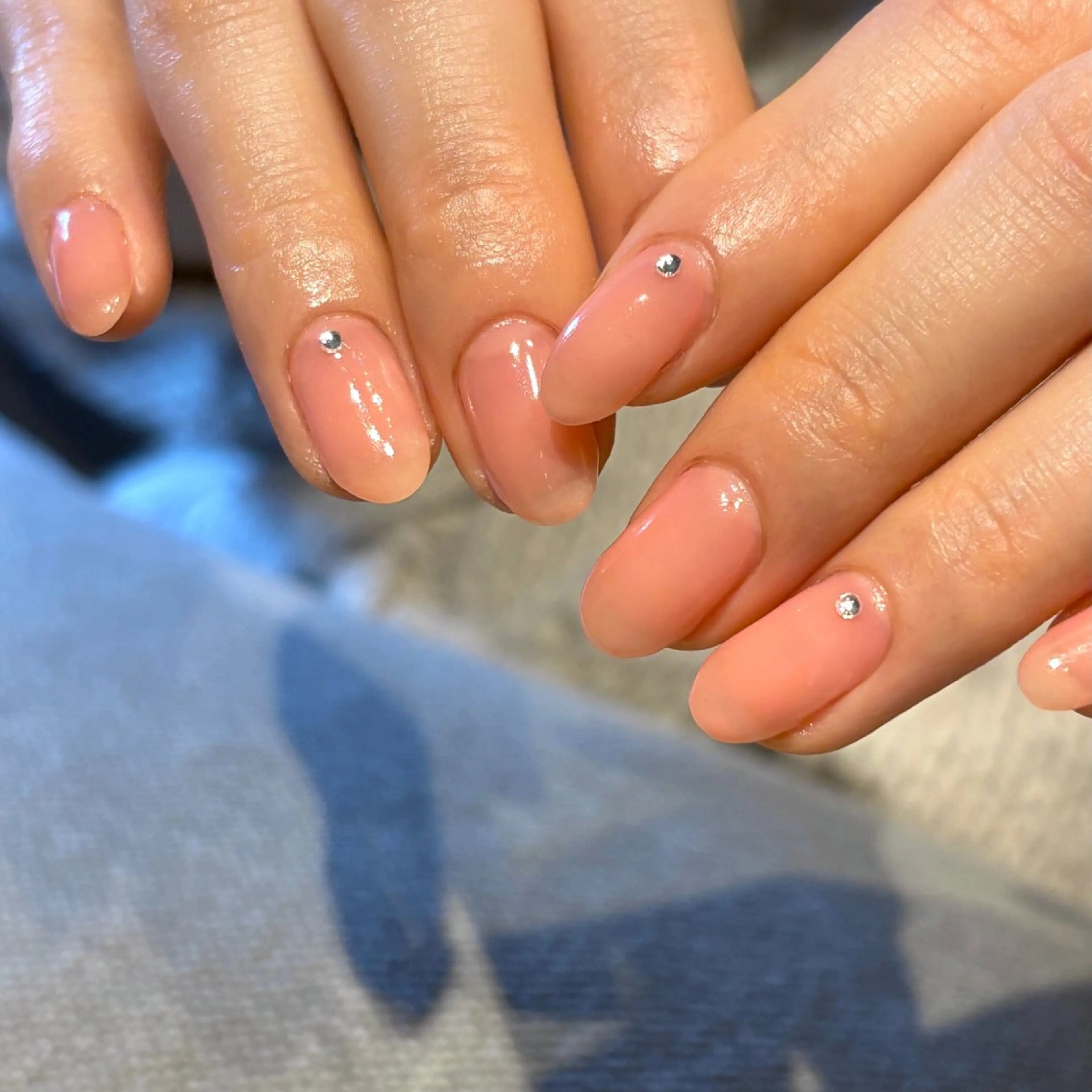 ショート ハンドネイル Face&Nail フェイスネイルのネイルデザイン