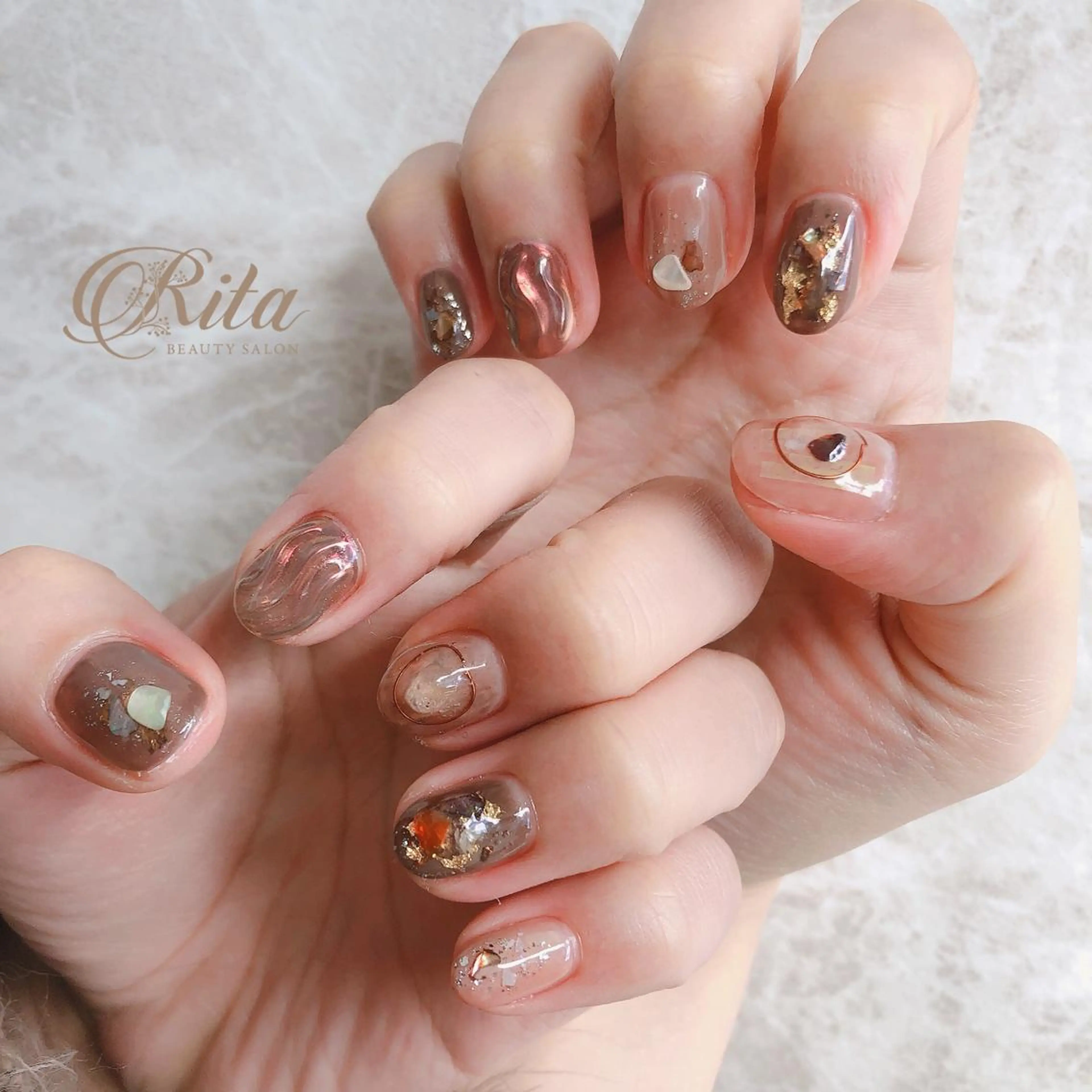 ネイル Rio 𓍼のネイルデザイン