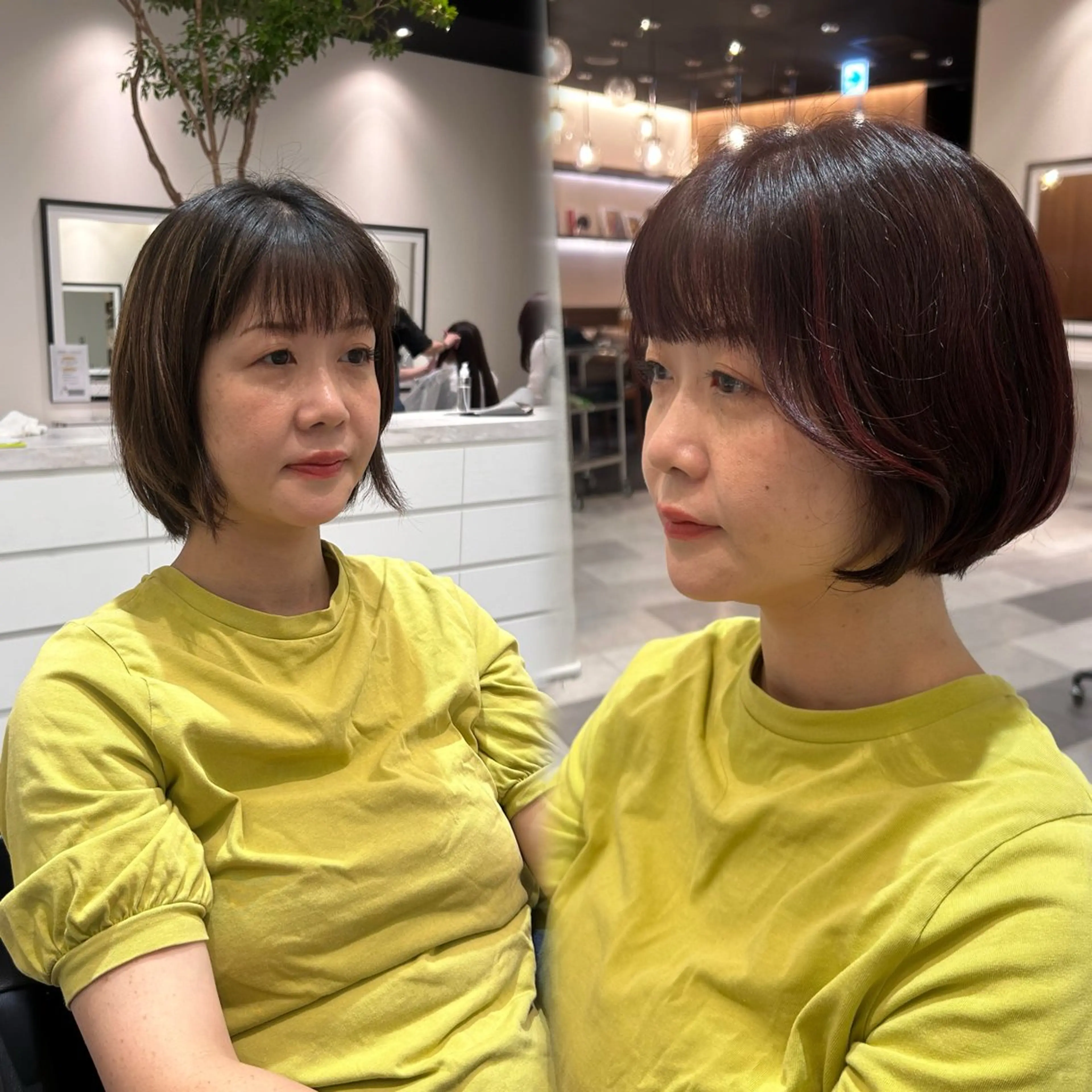 ショート 中原 優美のヘアスタイル