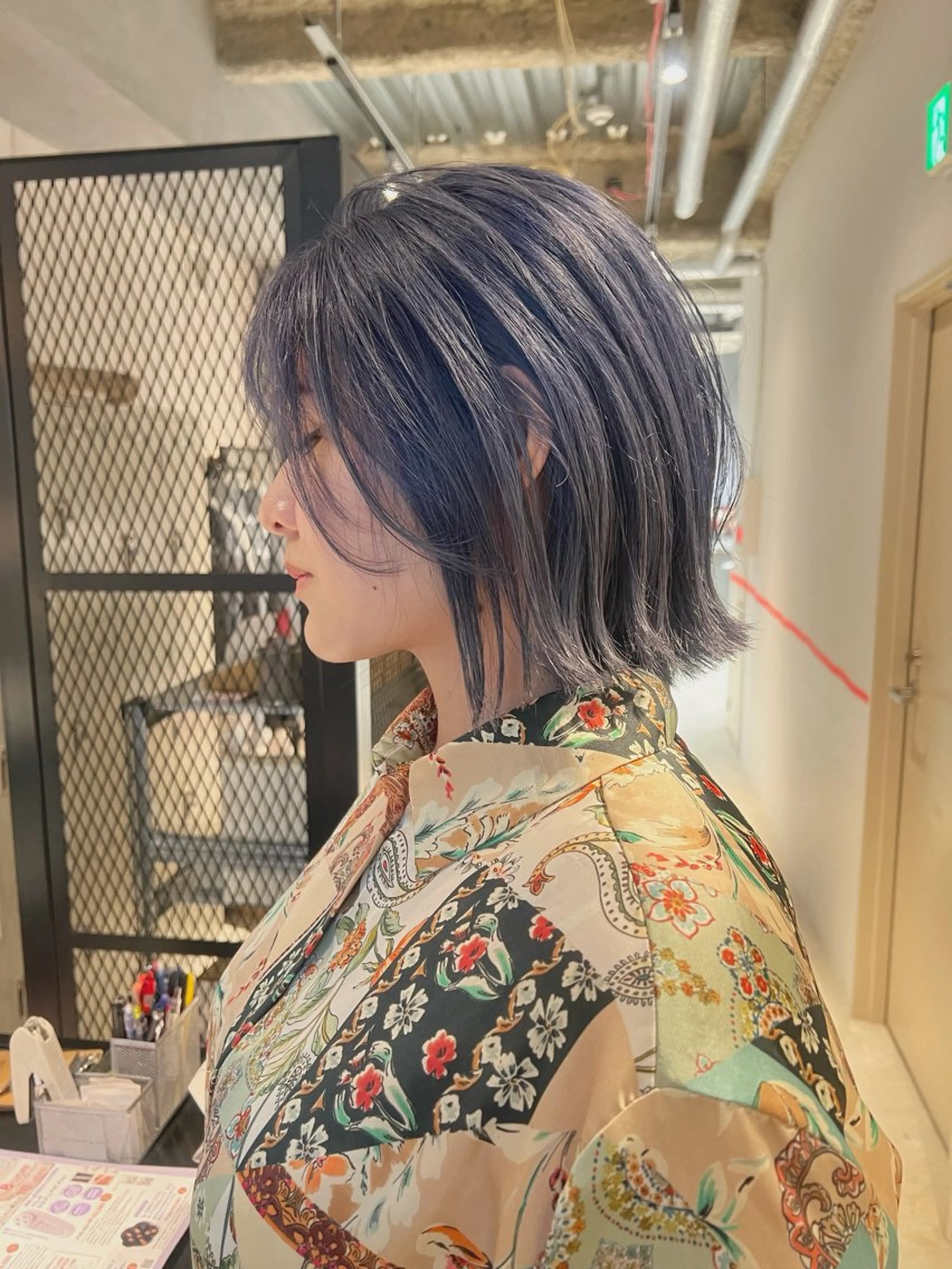 ミディアム カット ヘアカラー 大澤 叶方のヘアスタイル