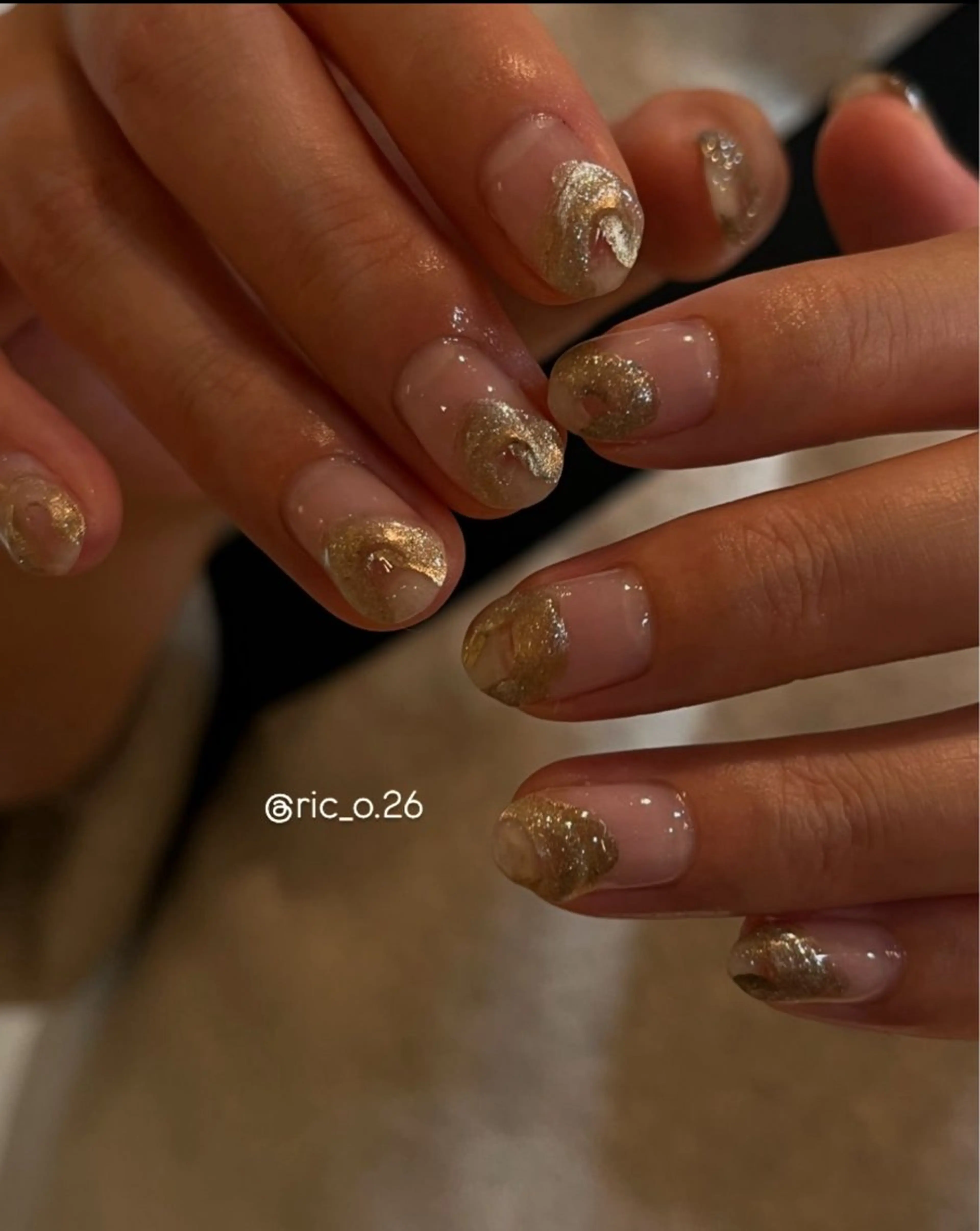 ネイル ハンドネイル 𝗿𝗶𝗰𝗼 ˎˊ˗のネイルデザイン