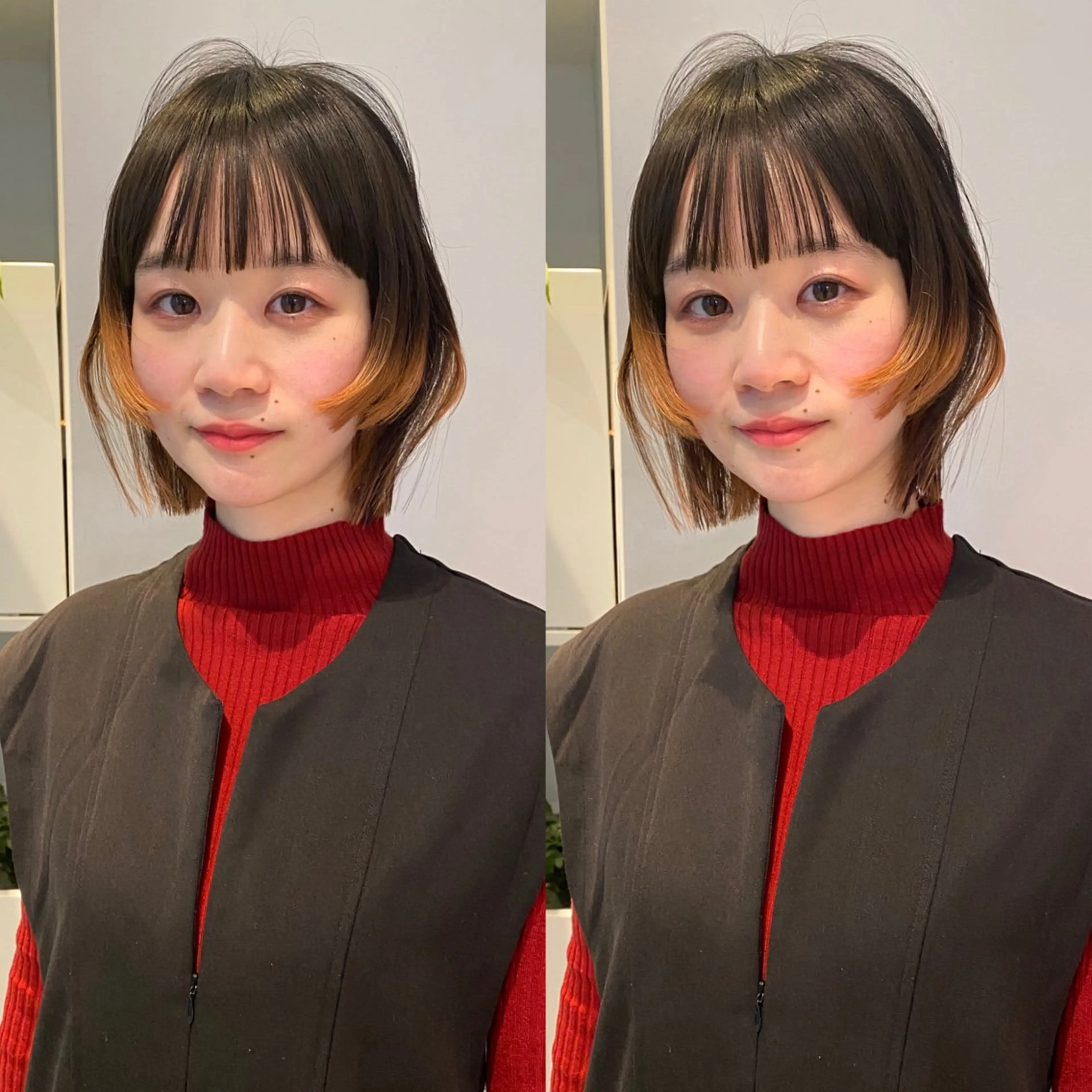 ショート カラー カット ヘアカラー トリートメント mai / linoah˚✧のヘアスタイル