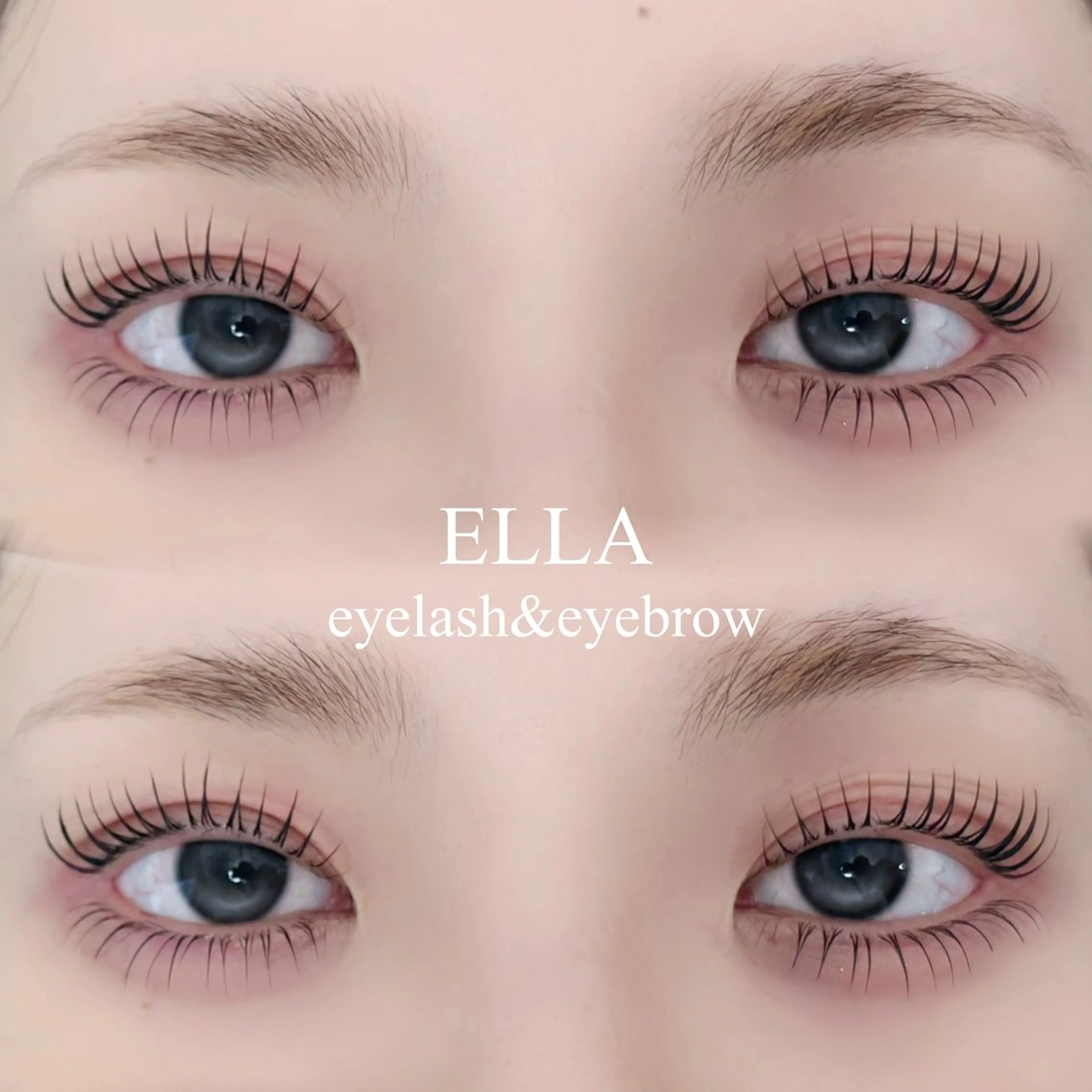 マツエク・マツパ 下まつげエクステ 一重×まつ毛パーマ マツパ ELLA 松尾のマツエク・マツパデザイン