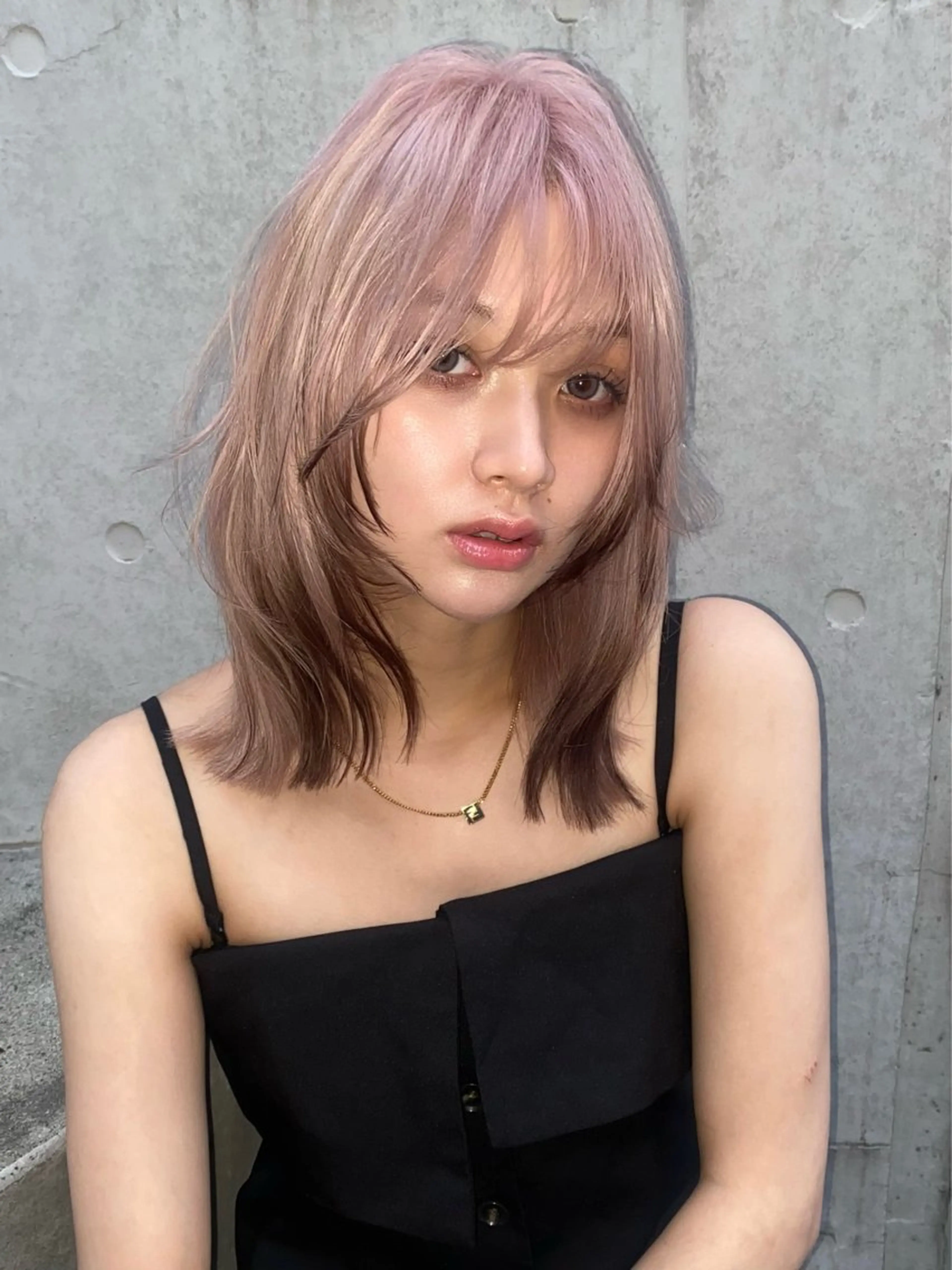 ミディアム ✨ブリーチカラー🫧 ／Tsubasa🪽のヘアスタイル