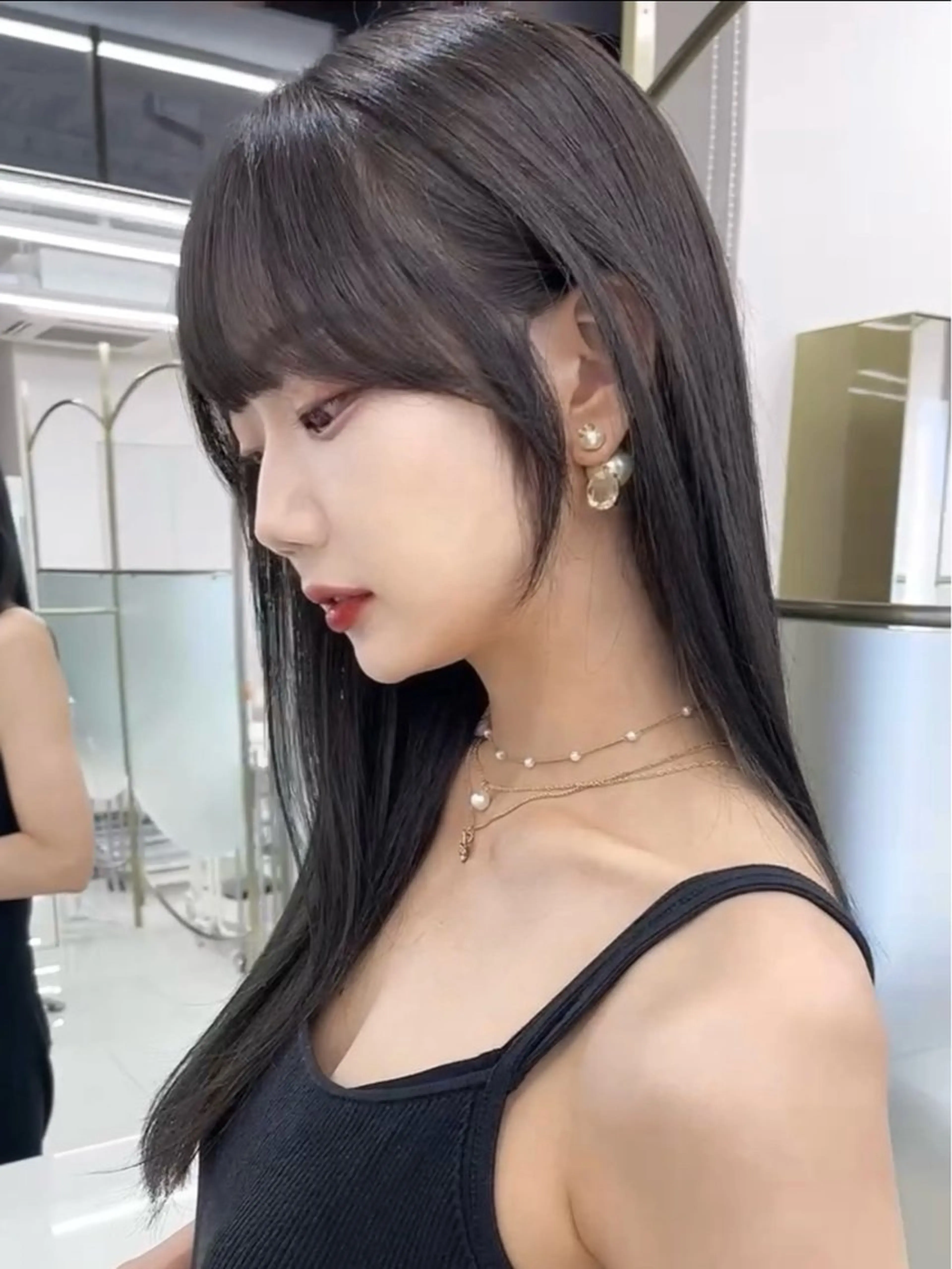 セミロング COA GINZA 空也/前髪/顔まわりのヘアスタイル