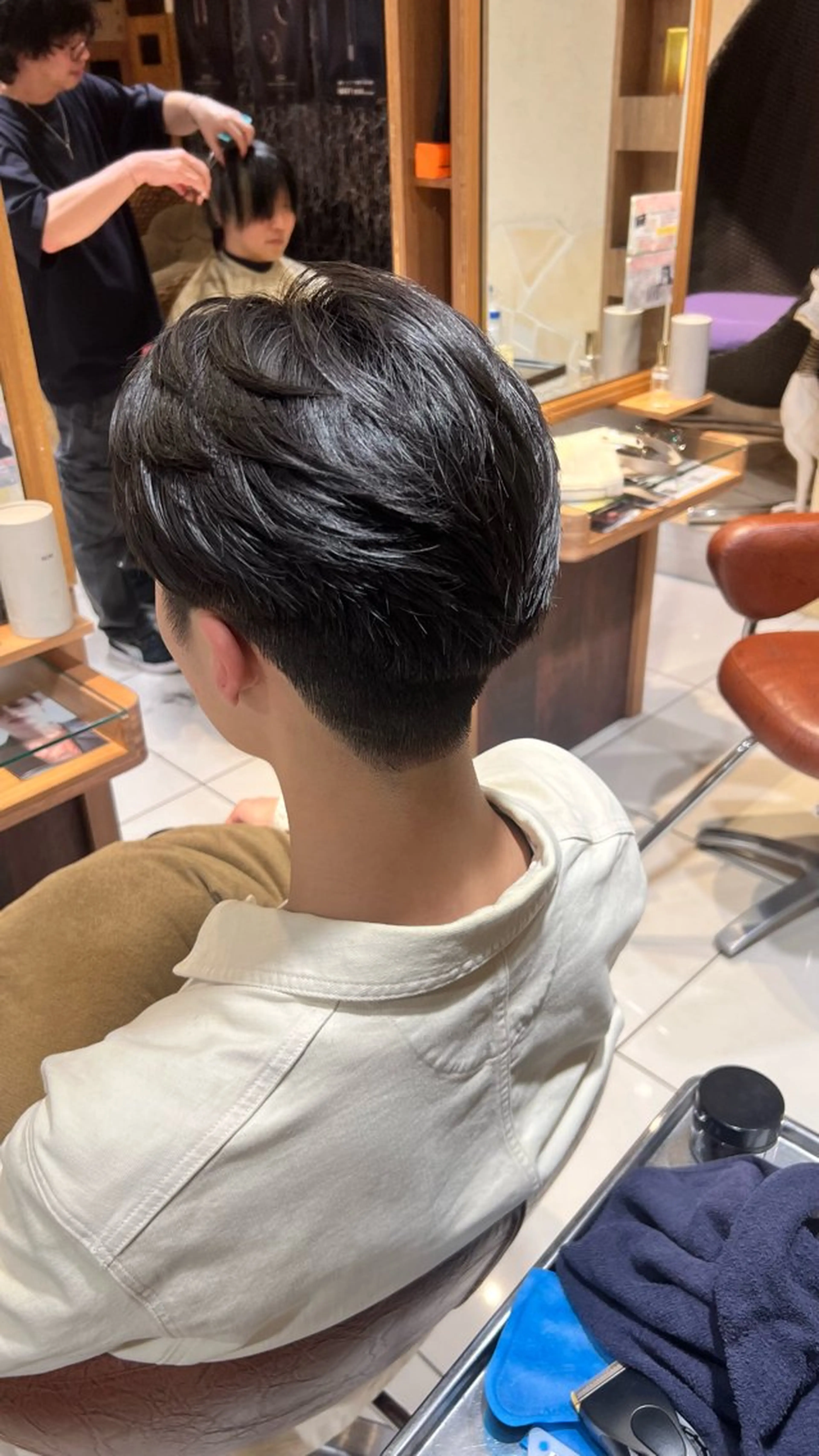 ショート メンズ カット 新宿/メンズパーマ/ メンズ特化/和田瑞生のヘアスタイル