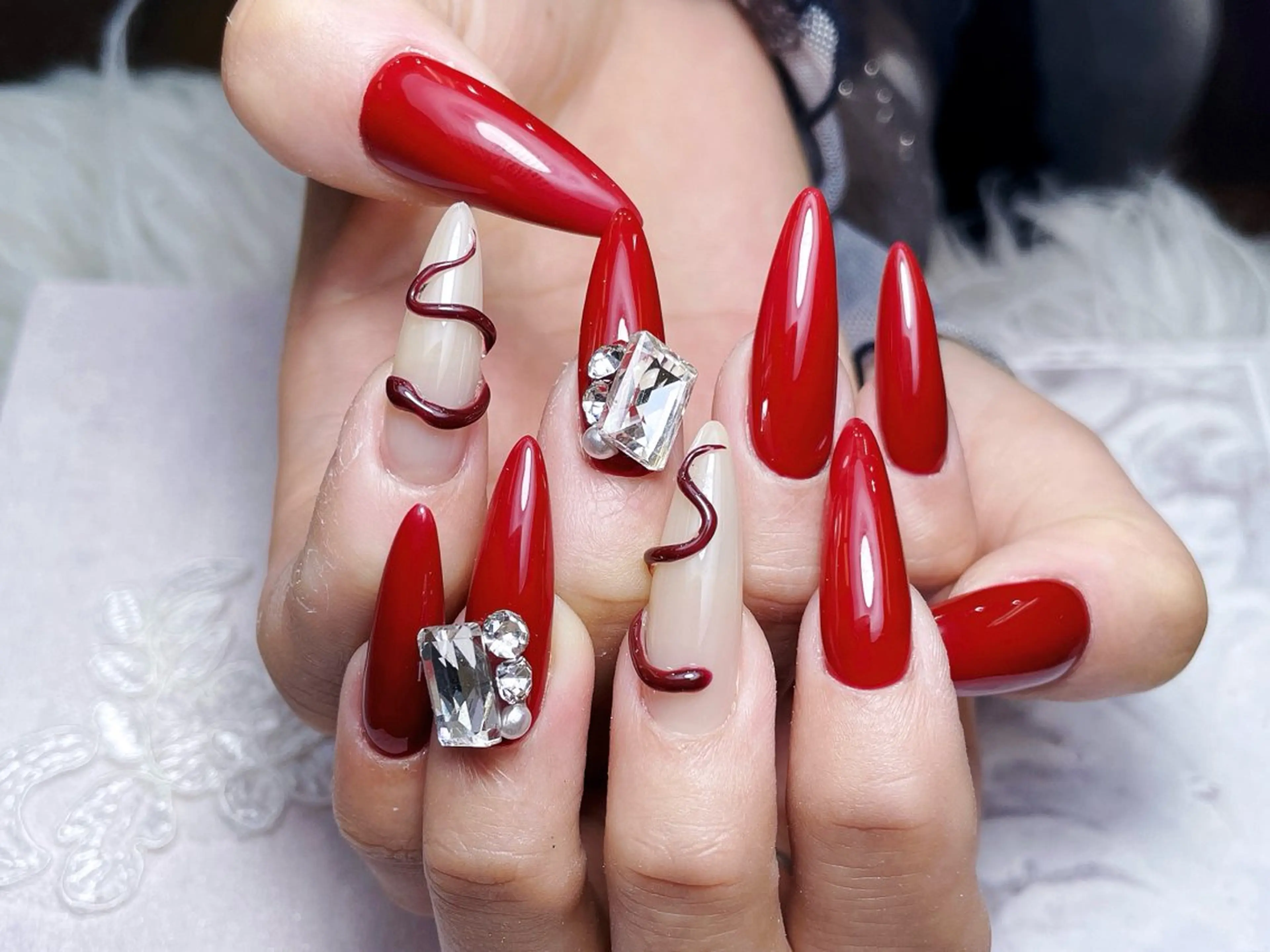 ネイル ハンドネイル ネイルプリンセス所属・princess 木戸　唯のネイルデザイン