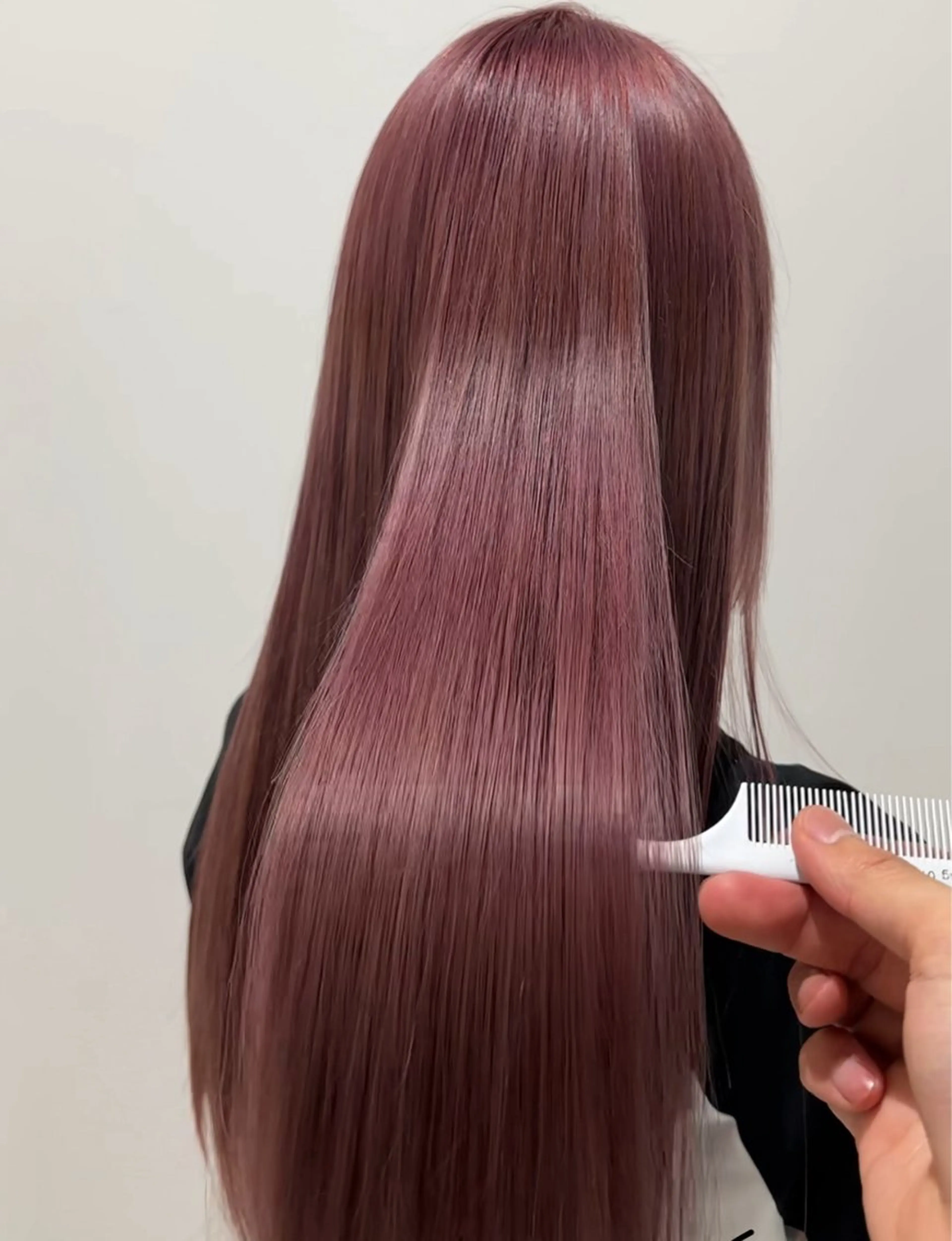 カラー ブリーチ ケアブリーチ ハイトーンカラー ピンクカラー TRUNS所属・こうた/髪質改善 ストレート/ヘアケアのヘアスタイル