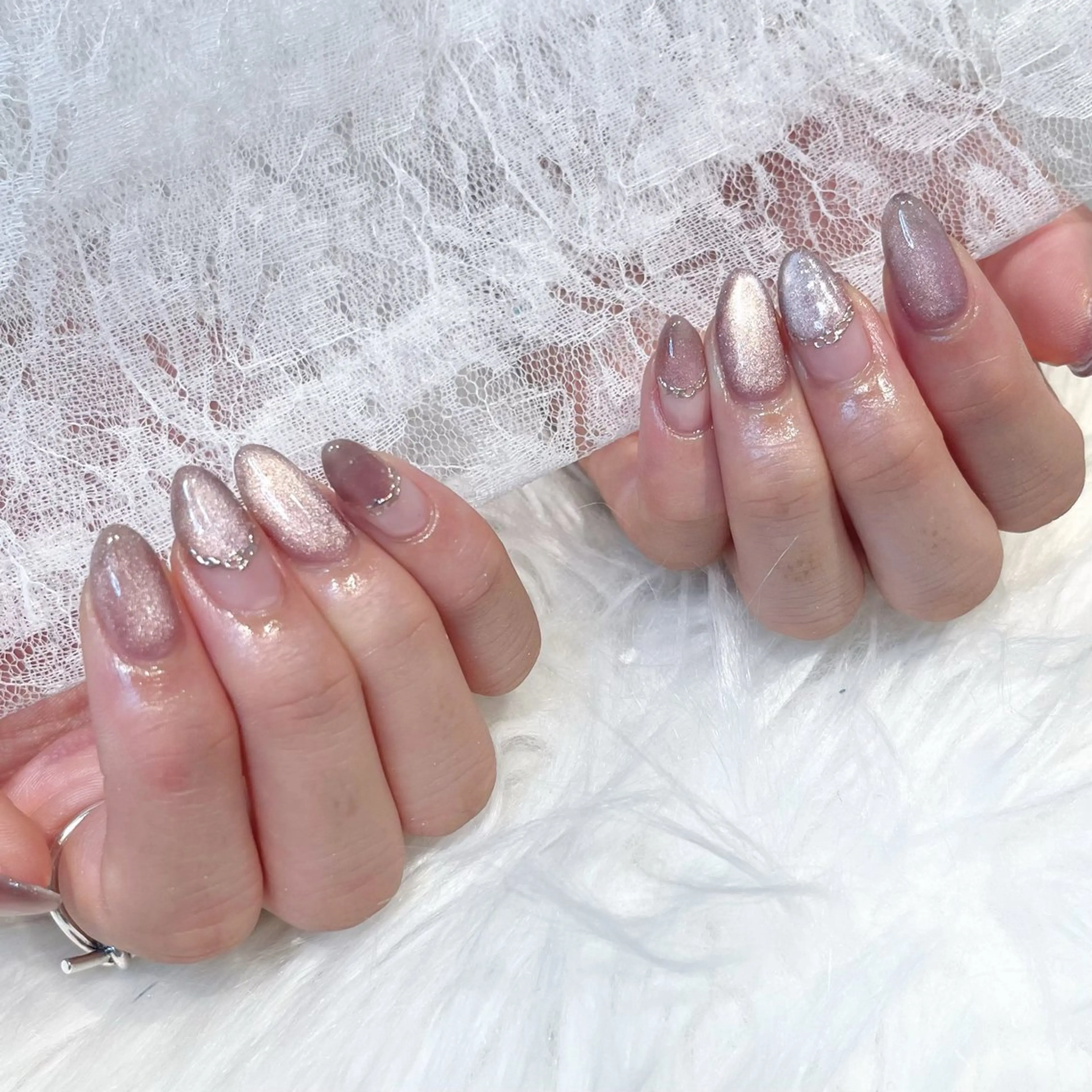 ネイル はあとねいる天王町店所属・HARUKA 🐼のネイルデザイン