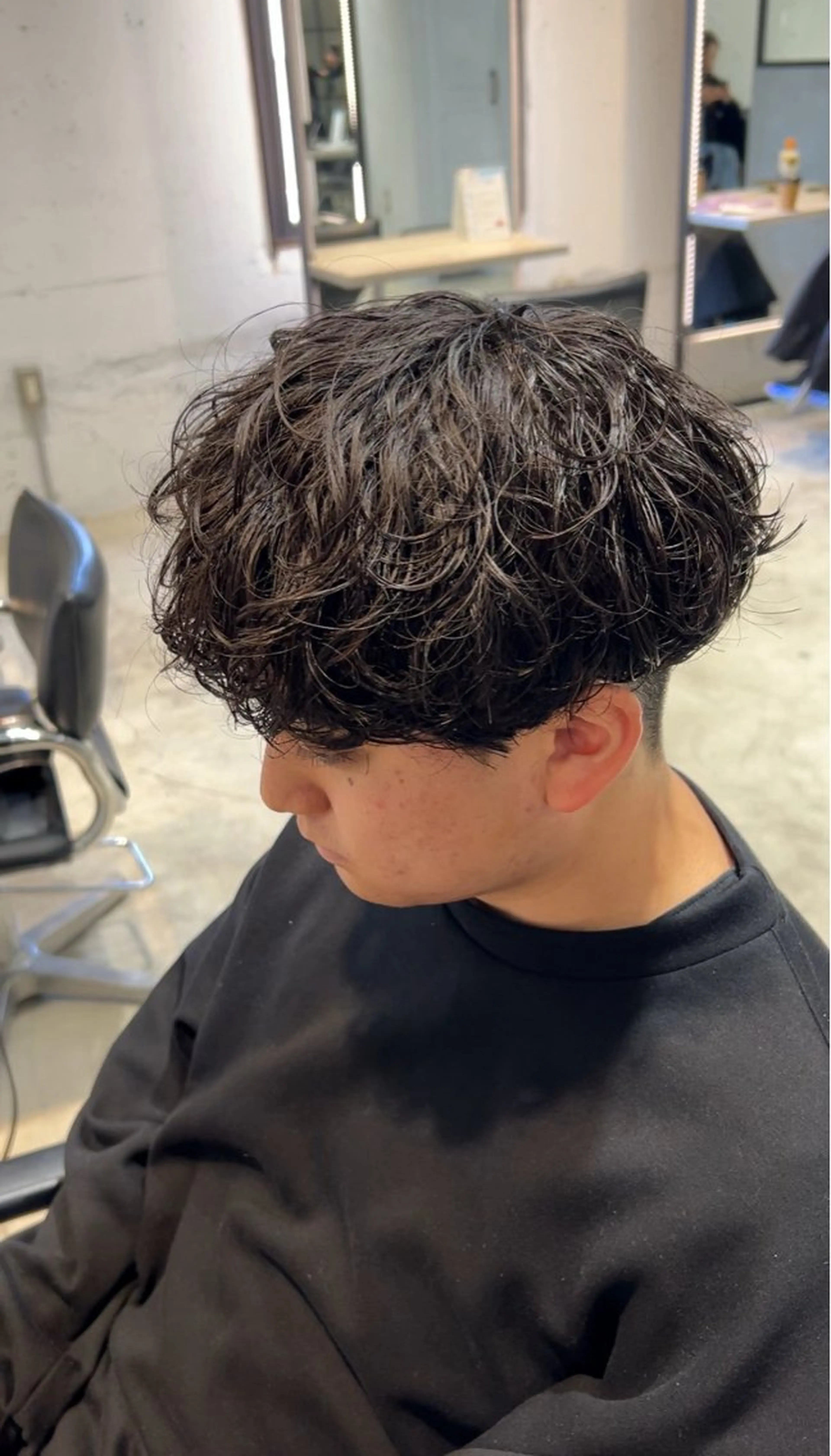 パーマ メンズ カット パーマ トリートメント メンズカット松戸/韓 国/メンズパーマ航太のヘアスタイル