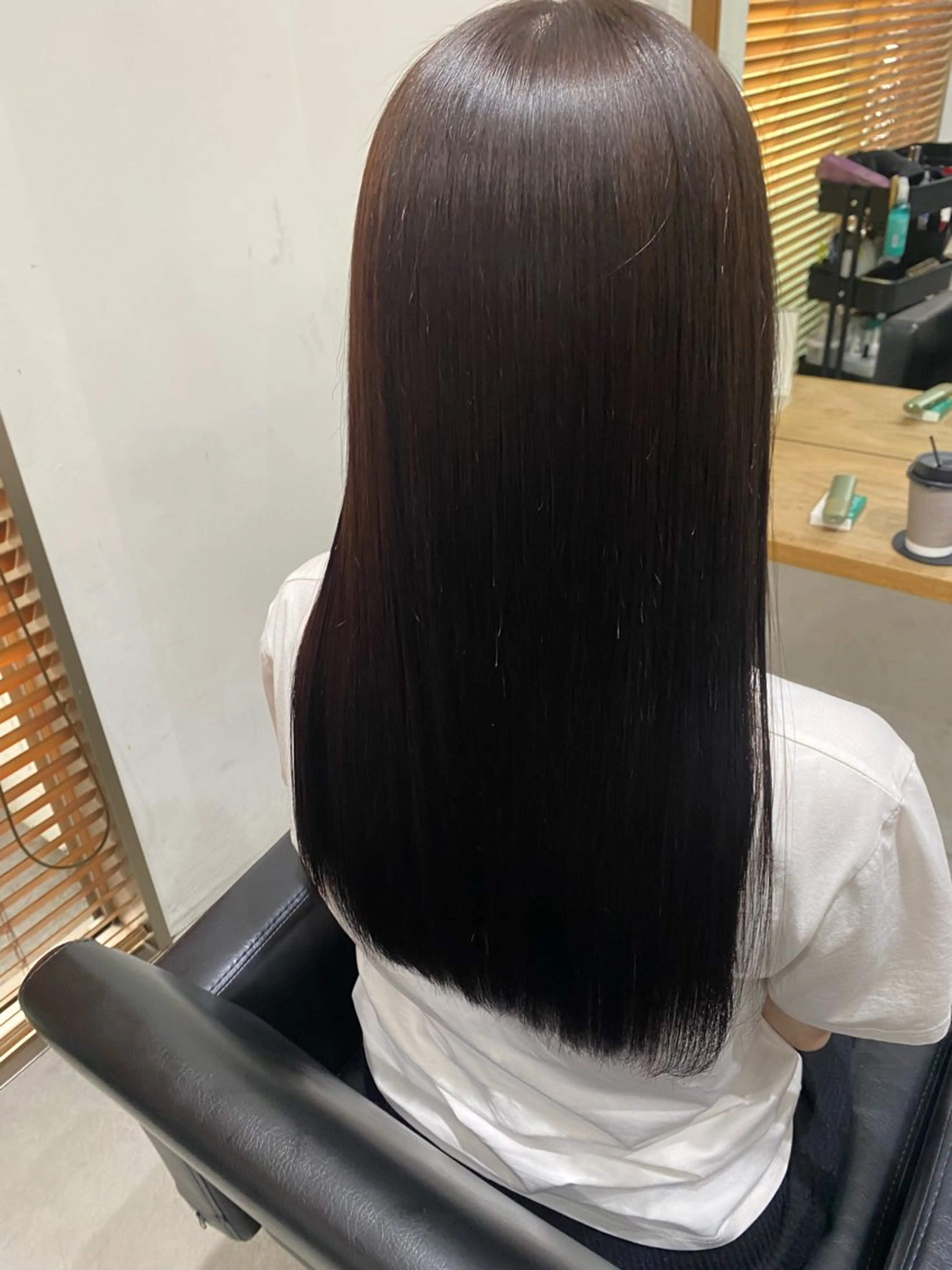 ロング 銀座⚜️【脱白髪染め 美髪矯正】トグチのヘアスタイル