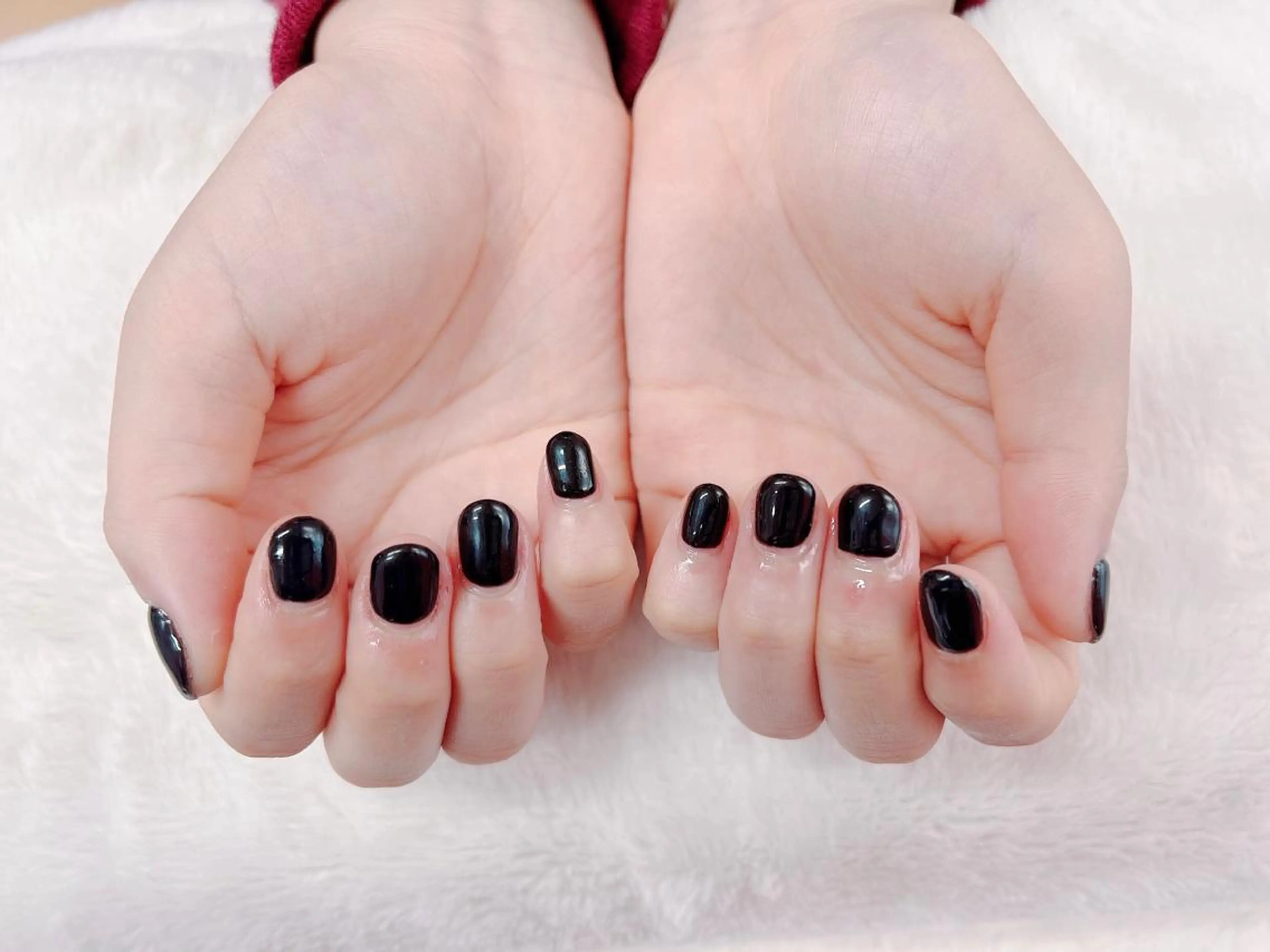 ネイル ワンカラーネイル ショートネイル ハンドネイル Emi lyのネイルデザイン